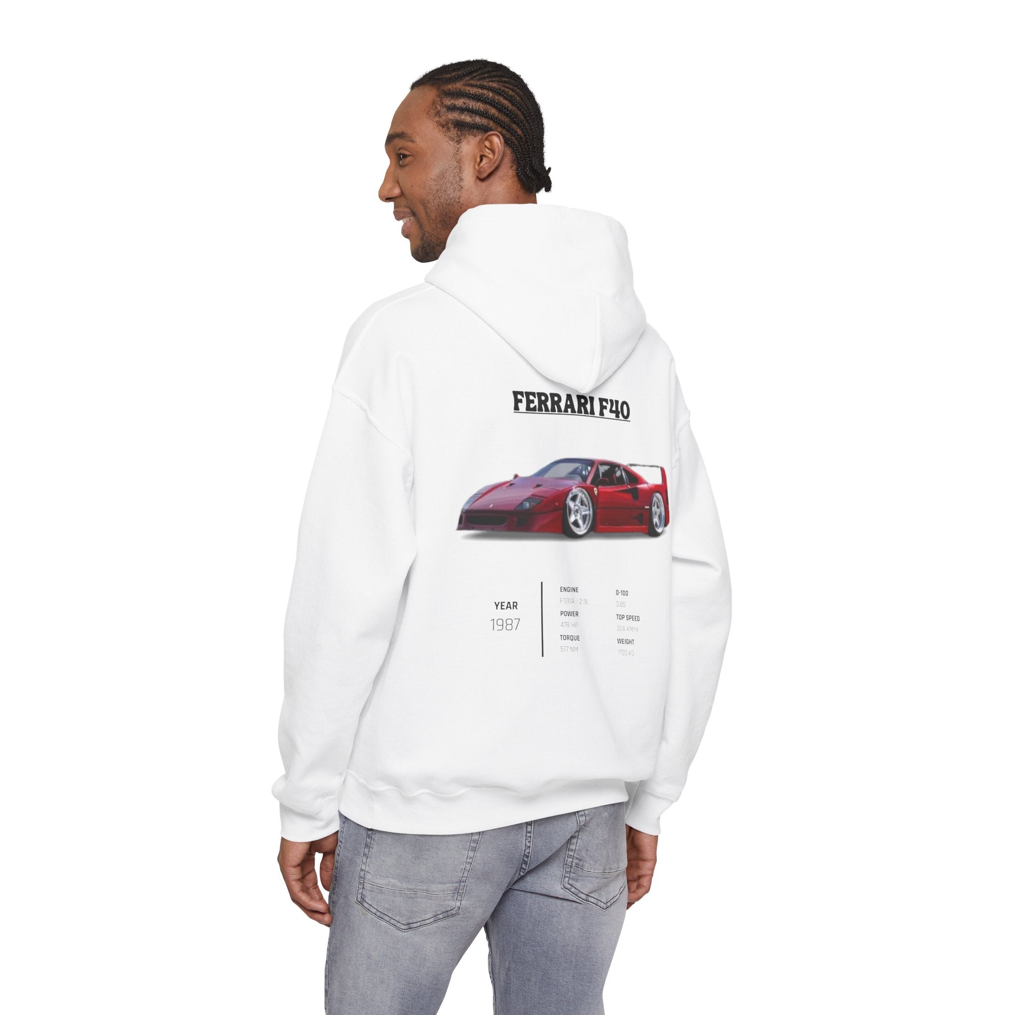 Ferrari F40 Icon Hoodie