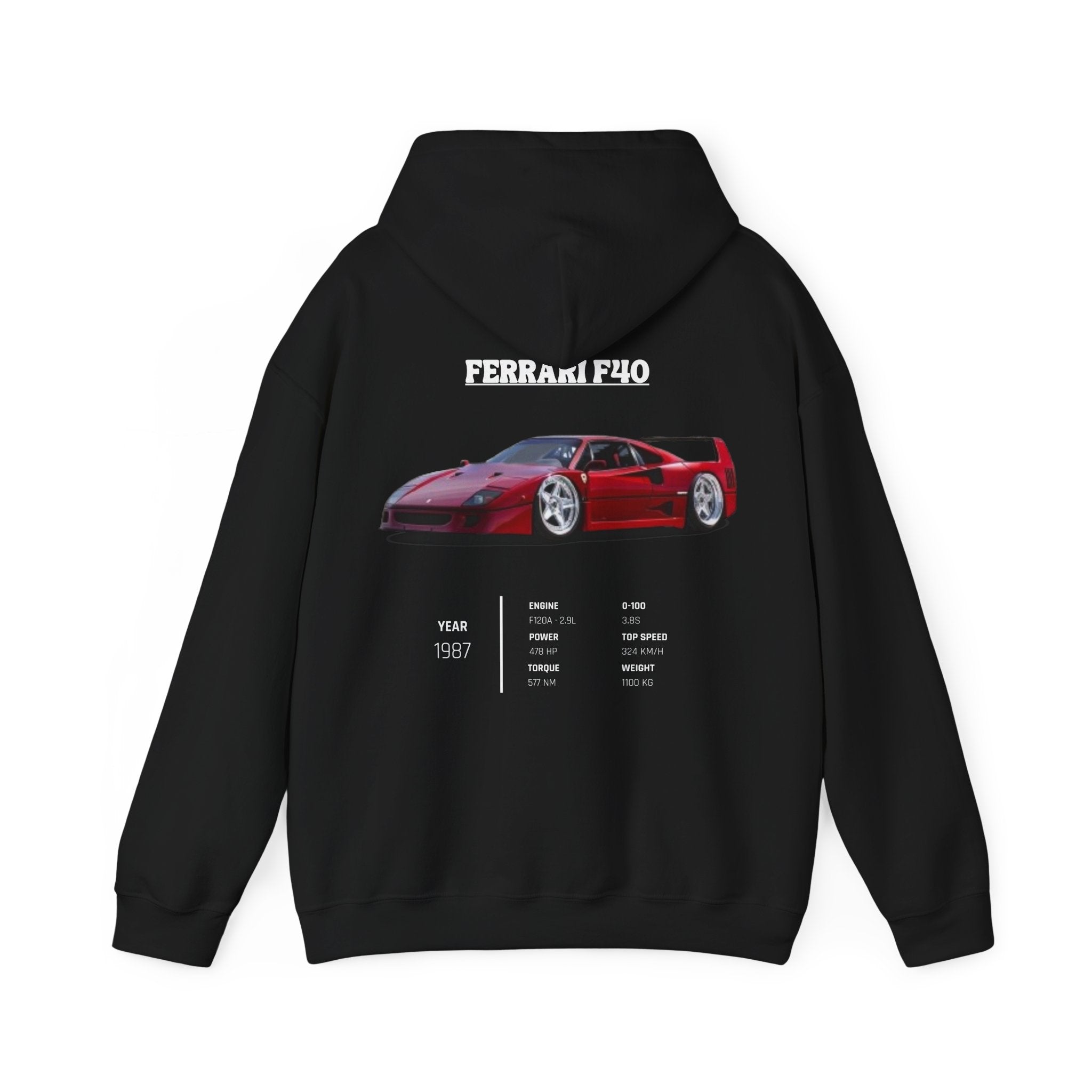 Ferrari F40 Icon Hoodie