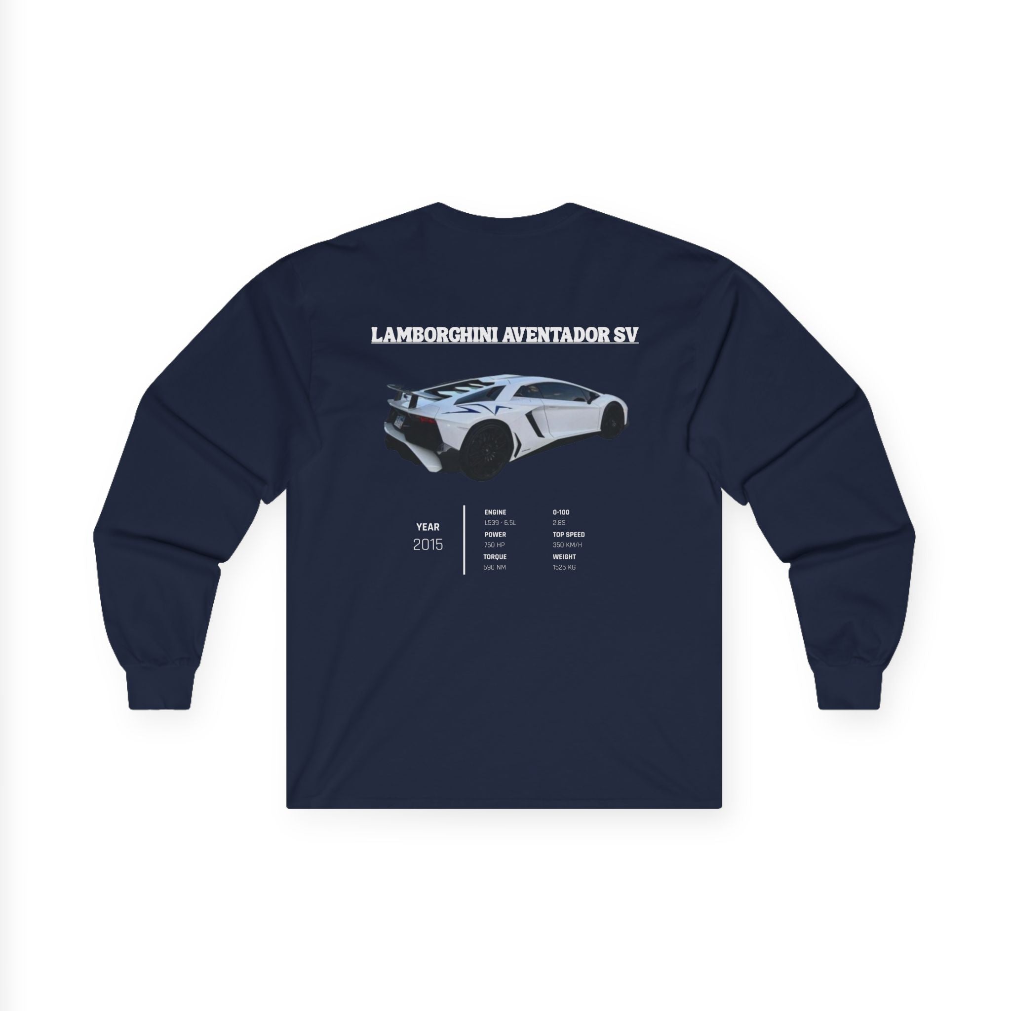 Lamborghini Aventador SV Raging Bull Longsleeve