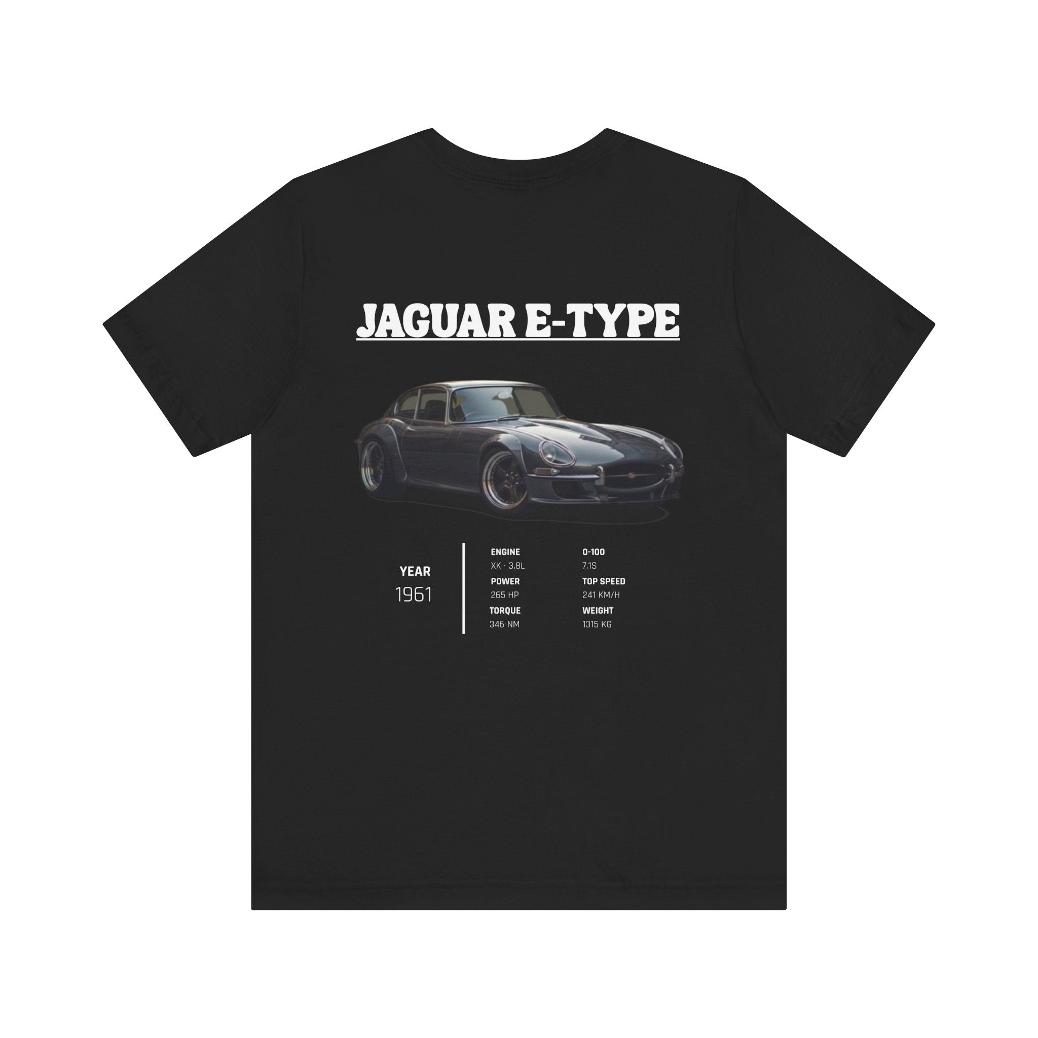 T-shirt Légende Jaguar Type E