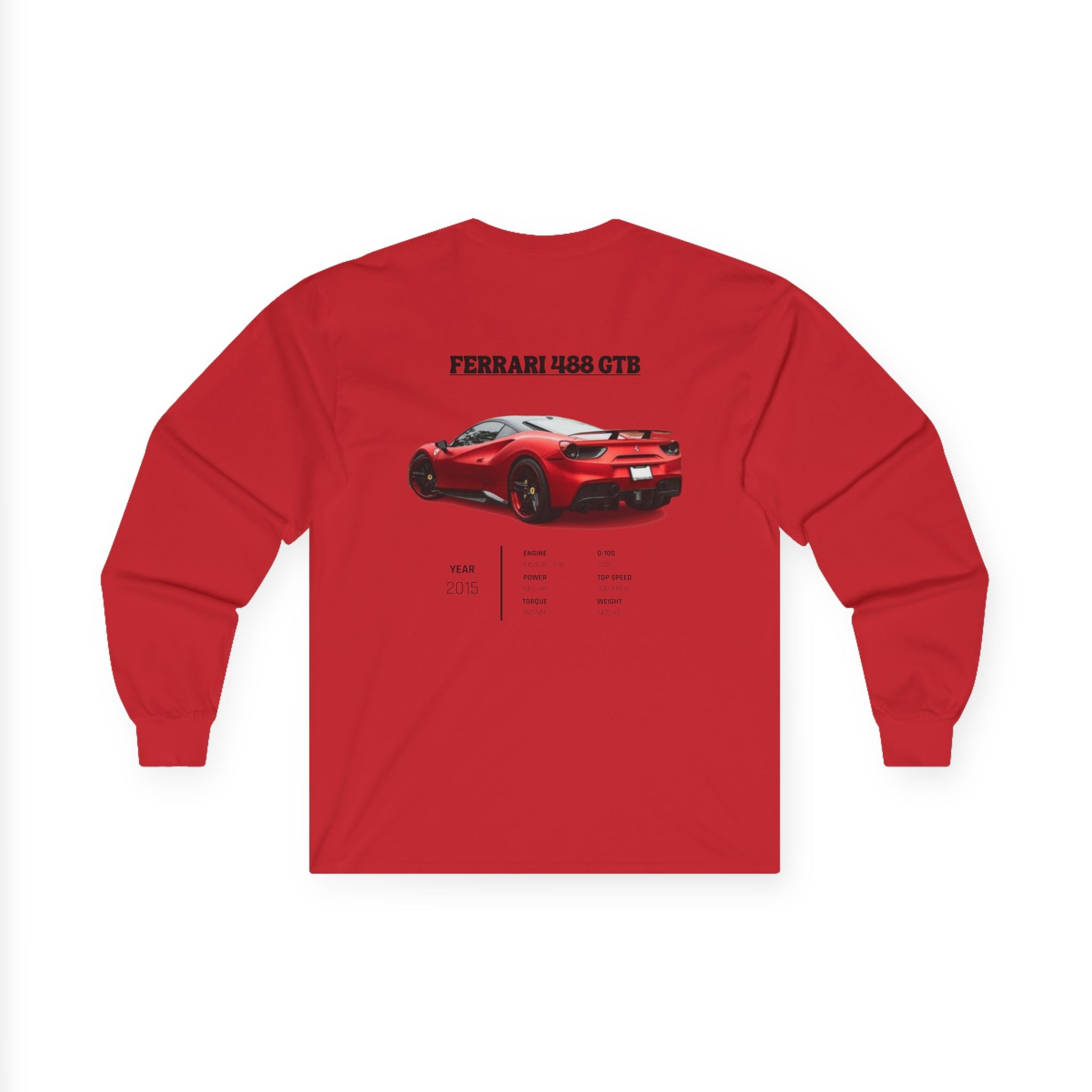 Ferrari 488 GTB Fire Longsleeve