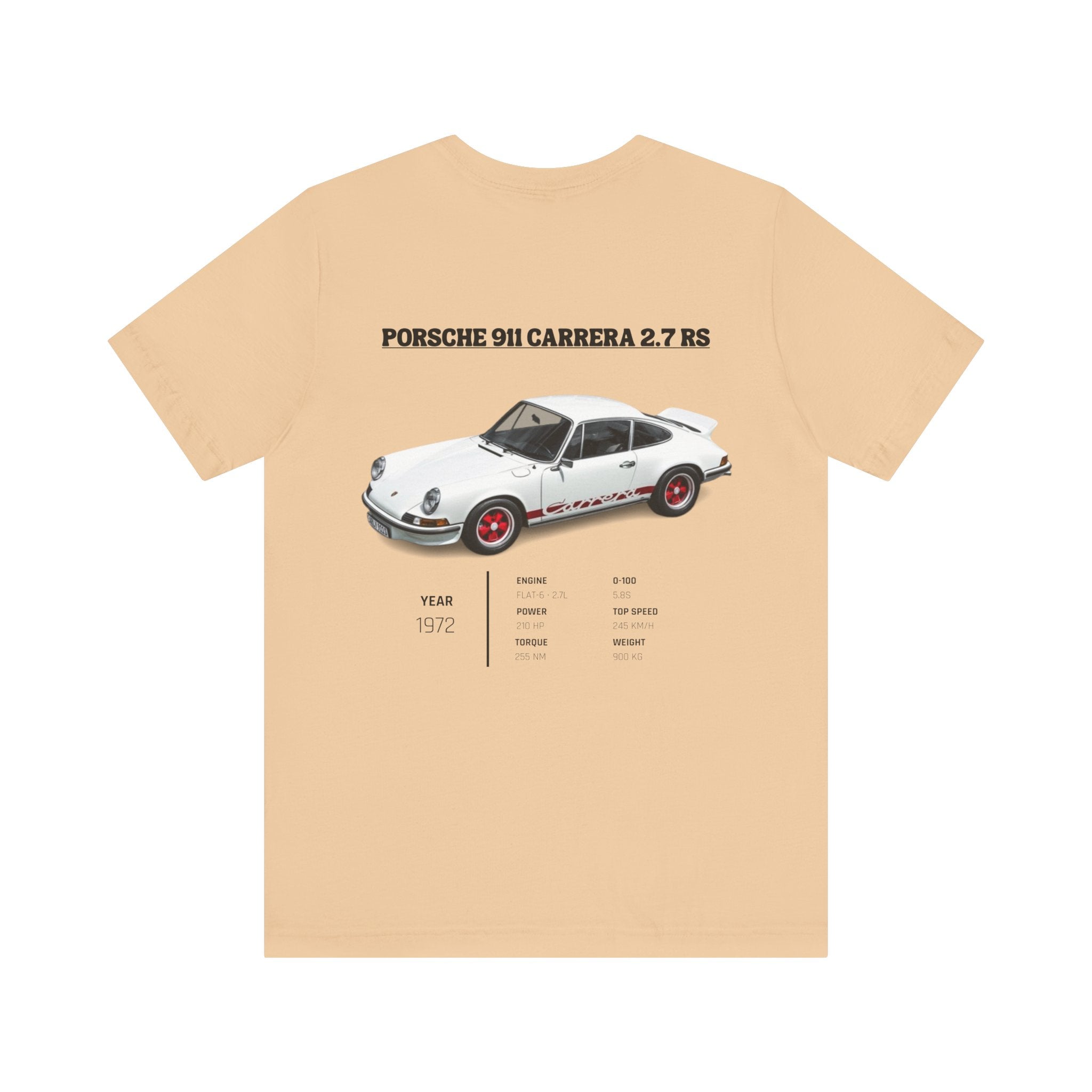 T-shirt légende Porsche 911 Carrera 2.7 RS