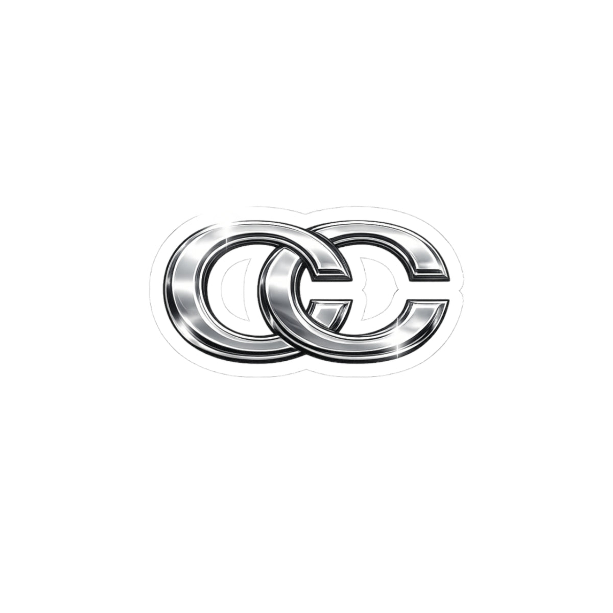 Chrome Car Sticker – Crome Cartel Logo | JDM Autoaufkleber