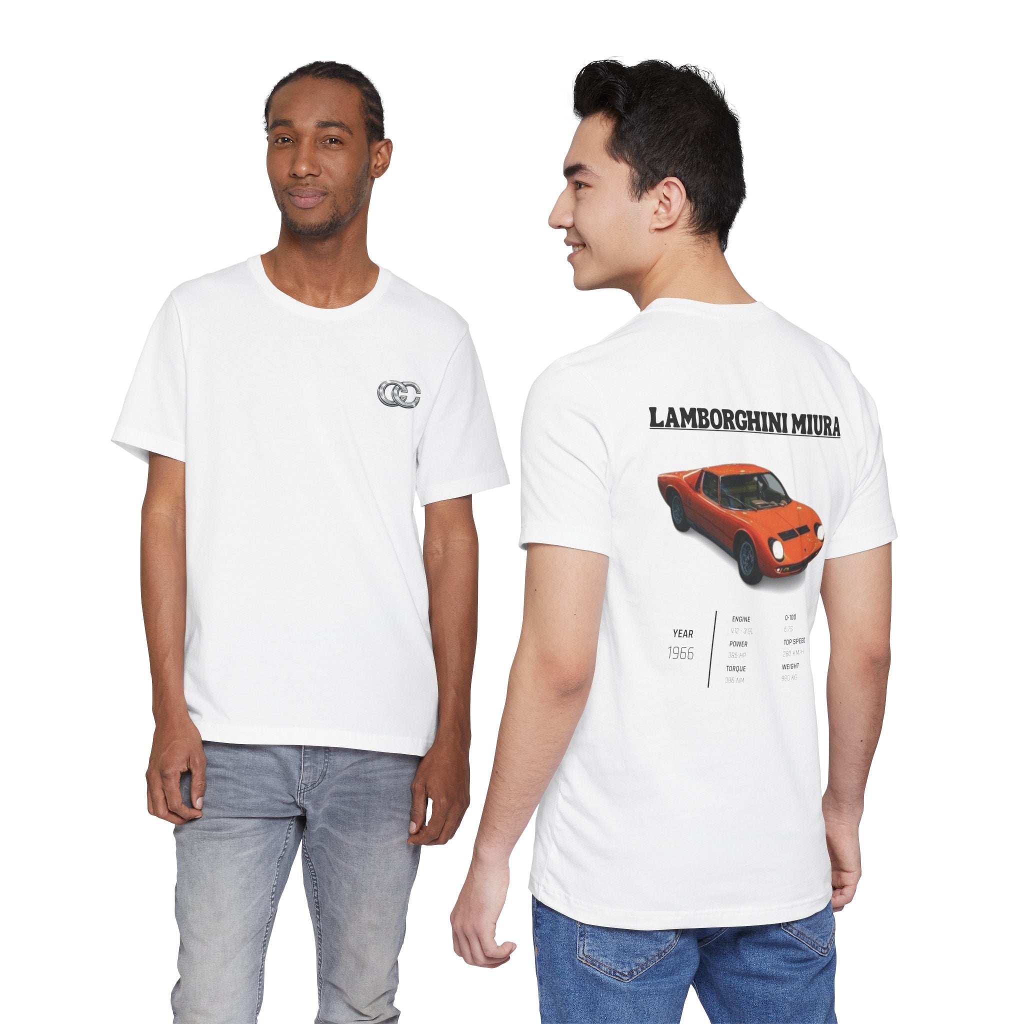 T-shirt légendaire Lamborghini Miura