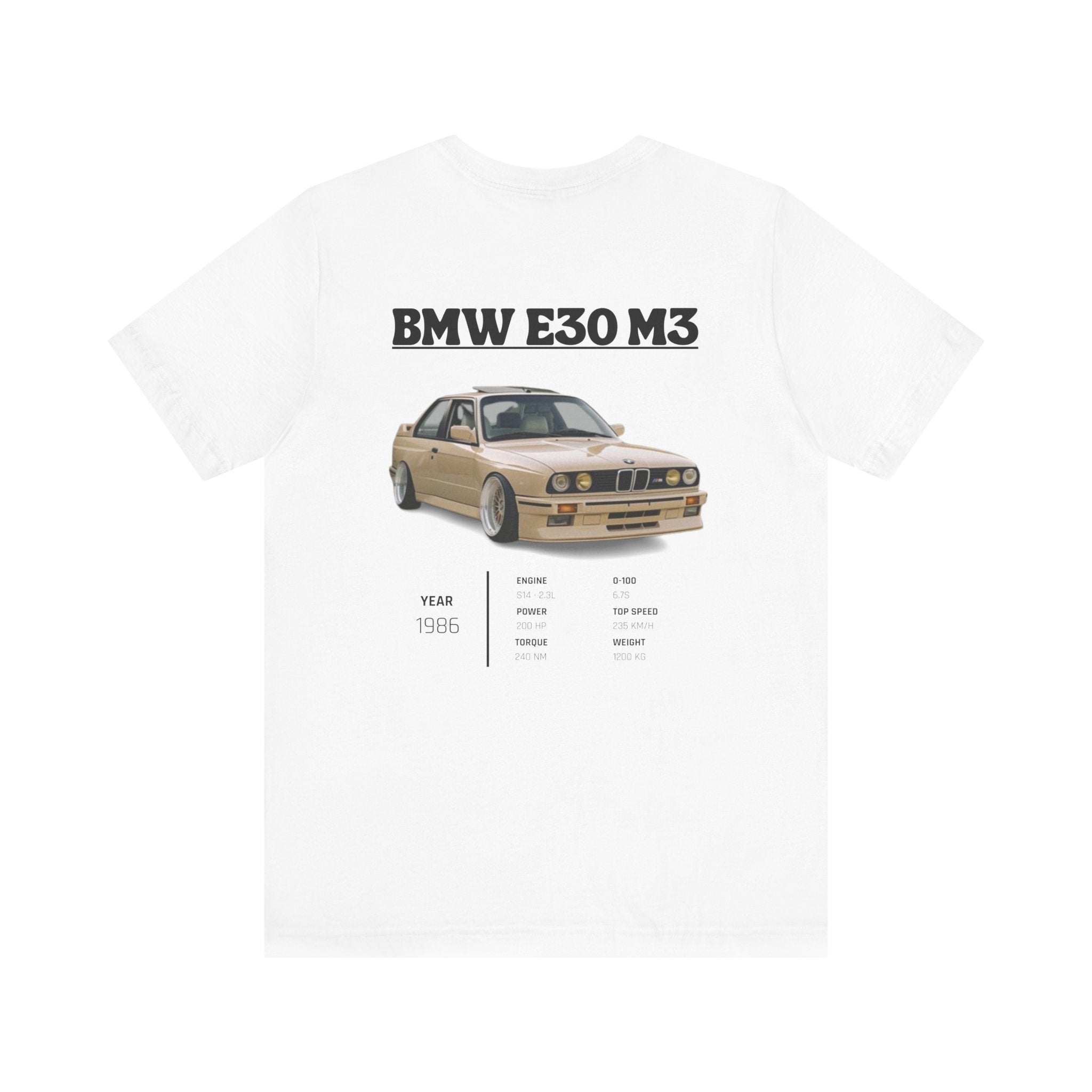 T-shirt Légende BMW E30 M3