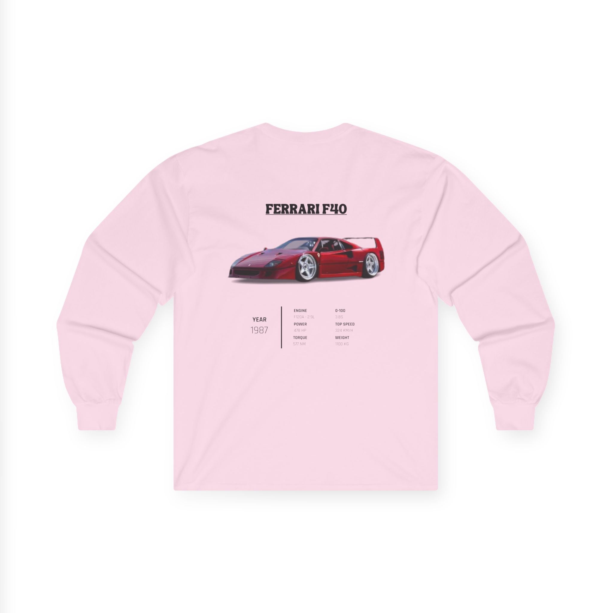 Ferrari F40 Icon Longsleeve