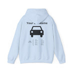 Custom Car Owner Hoodie — Personalized "Your Car Name" Graphic Pullover
