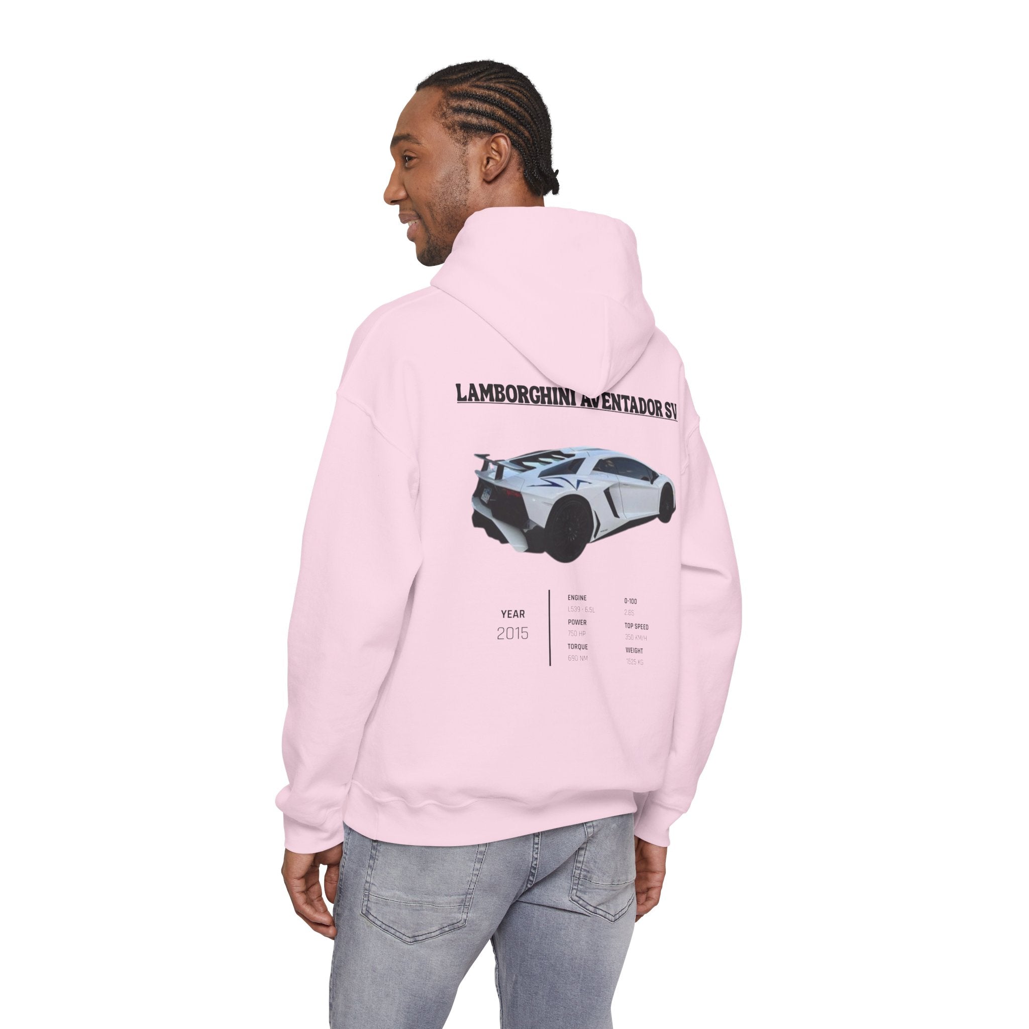 Lamborghini Aventador SV Raging Bull Hoodie