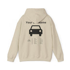 Custom Car Owner Hoodie — Personalized "Your Car Name" Graphic Pullover