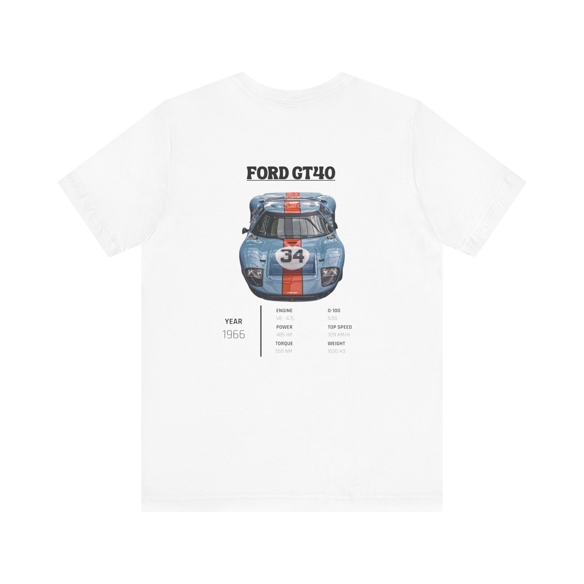 T-shirt Ford GT40 Gulf Legend