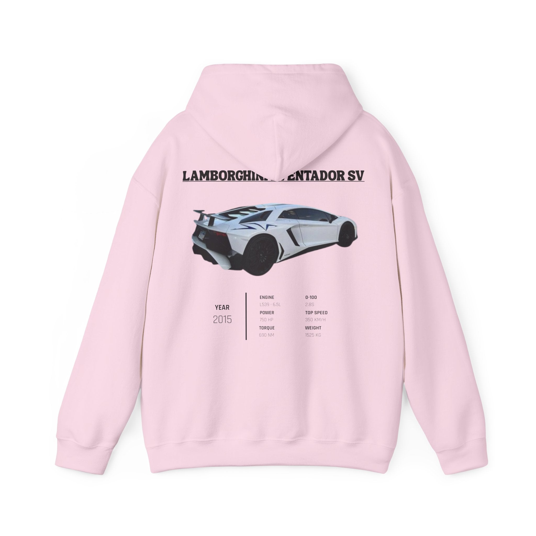 Lamborghini Aventador SV Raging Bull Hoodie