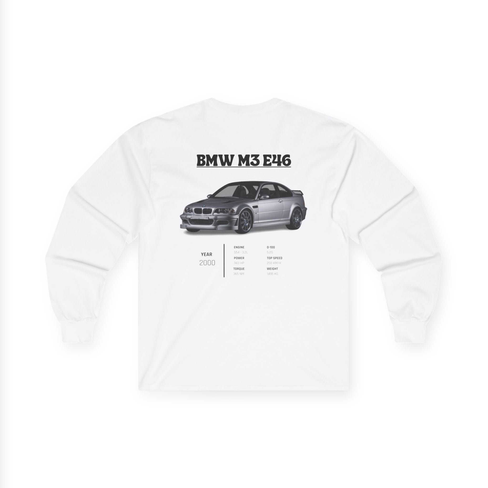 T-shirt manches longues légendaire BMW M3 E46