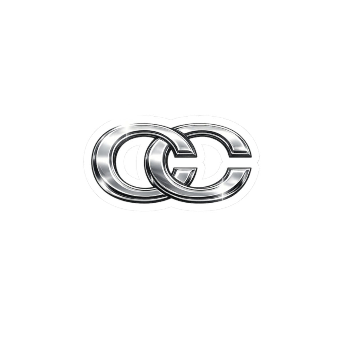 Chrome Car Sticker – Crome Cartel Logo | JDM Autoaufkleber
