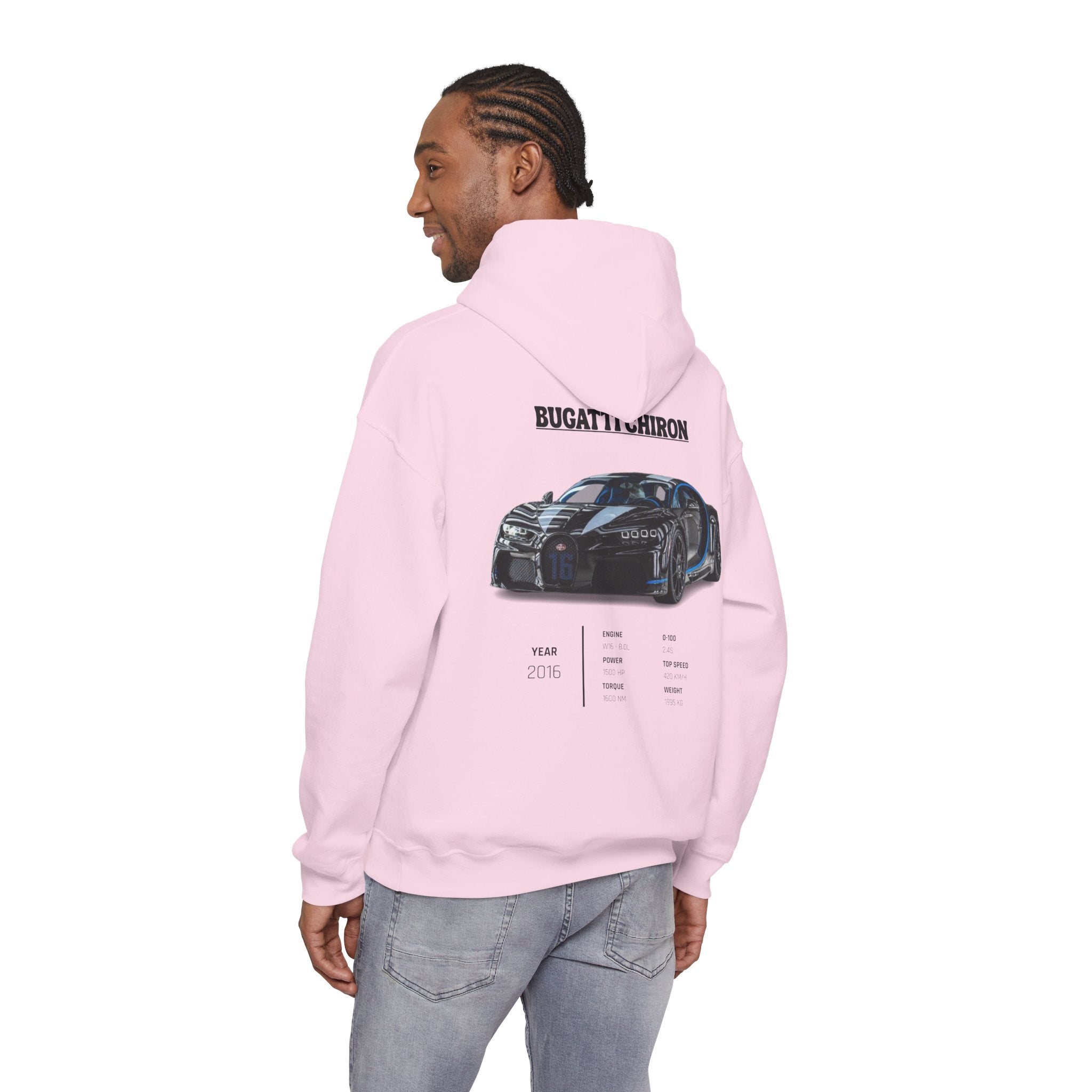 Bugatti Chiron W16 Hoodie