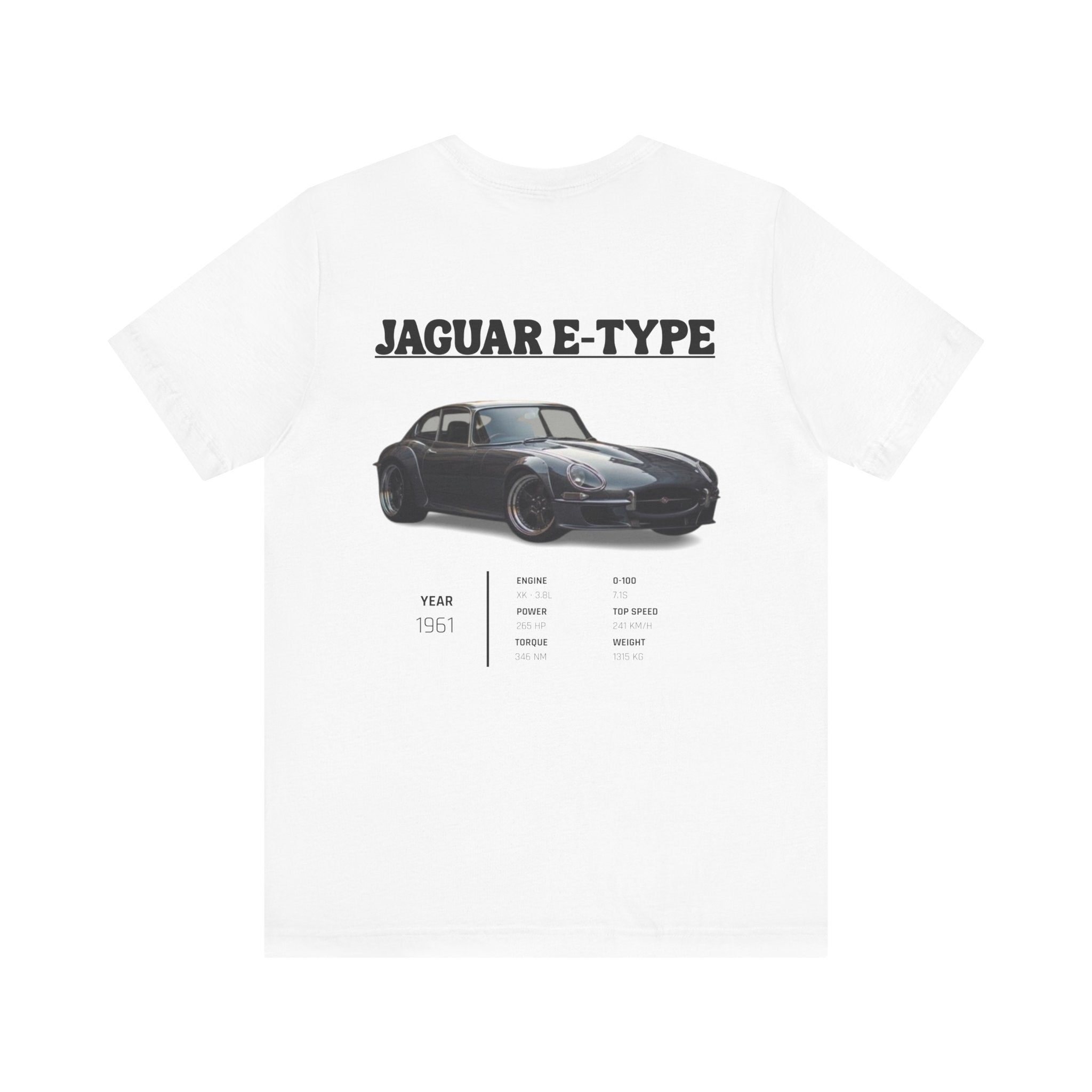 T-shirt Légende Jaguar Type E
