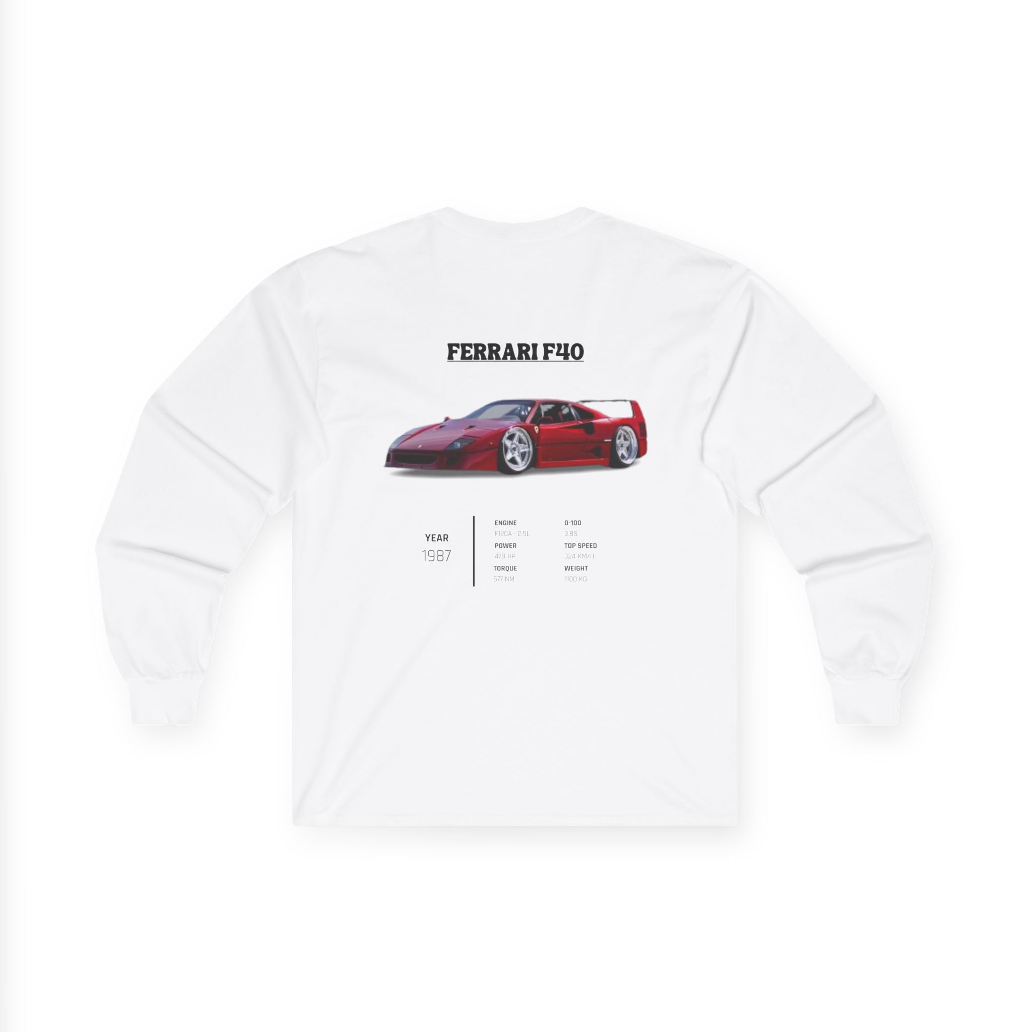 Ferrari F40 Icon Longsleeve