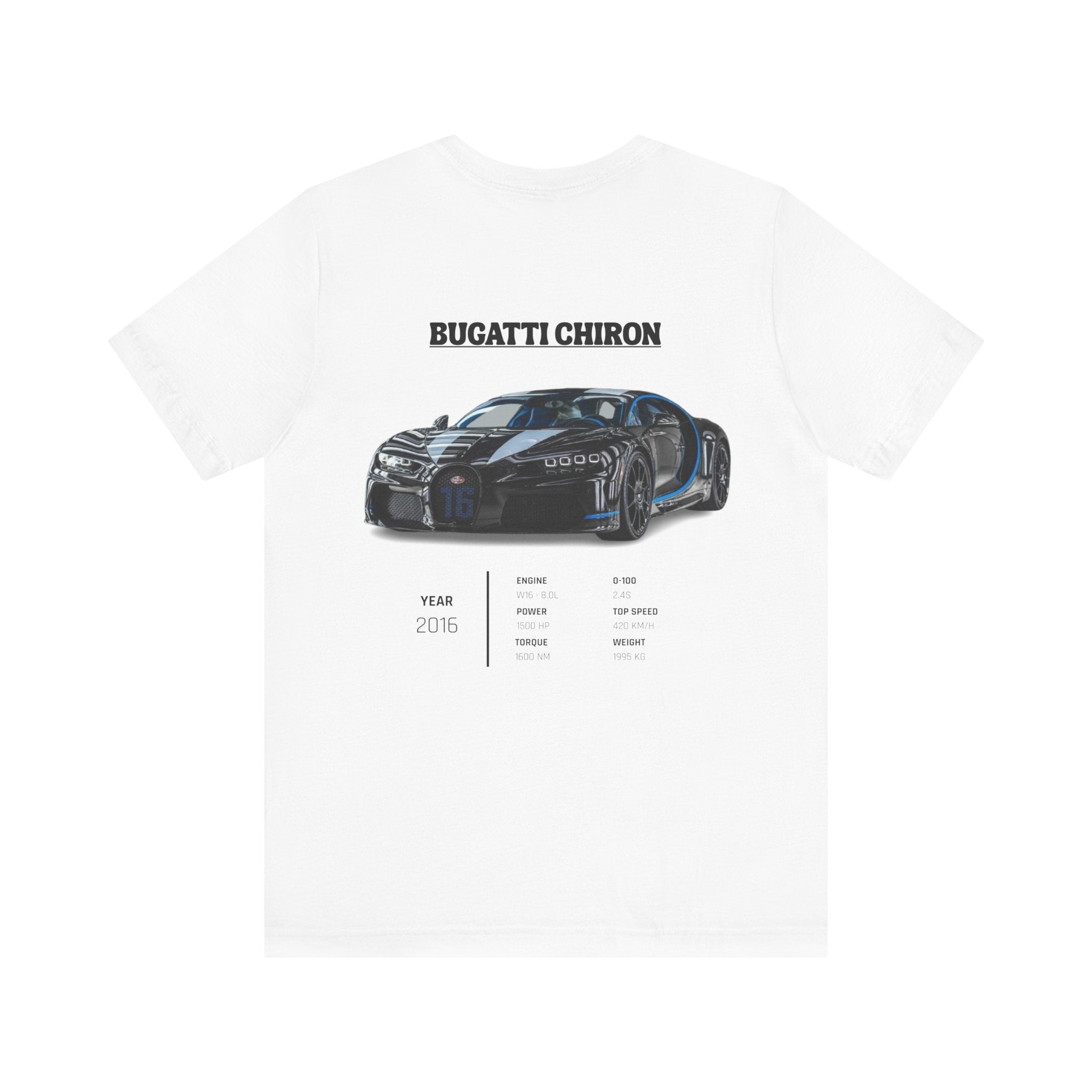 Bugatti Chiron W16 Tee