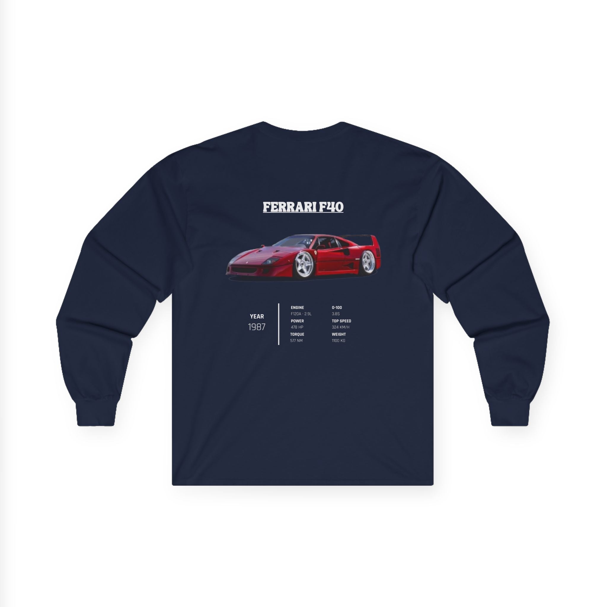 Ferrari F40 Icon Longsleeve