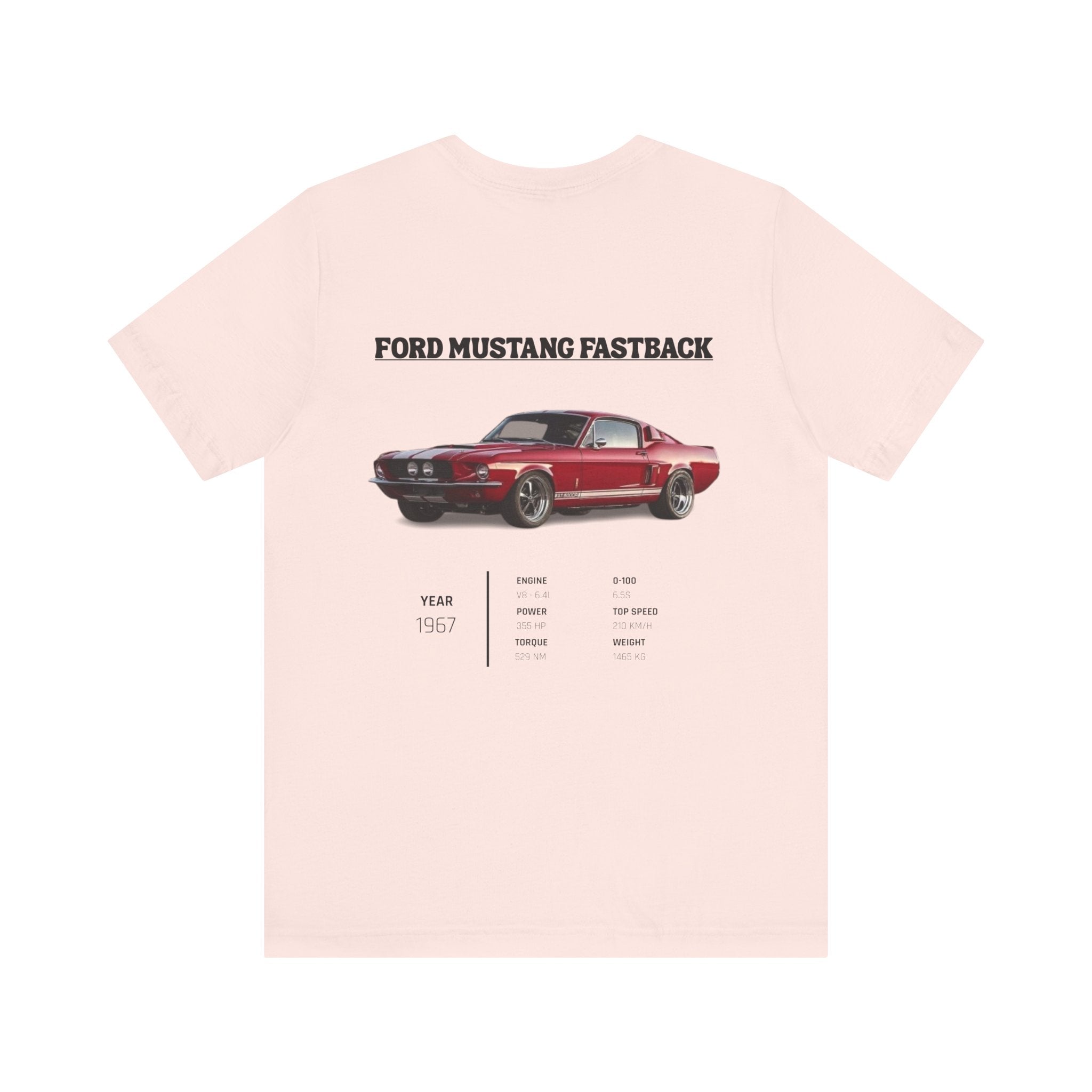 T-shirt légendaire Ford Mustang Fastback
