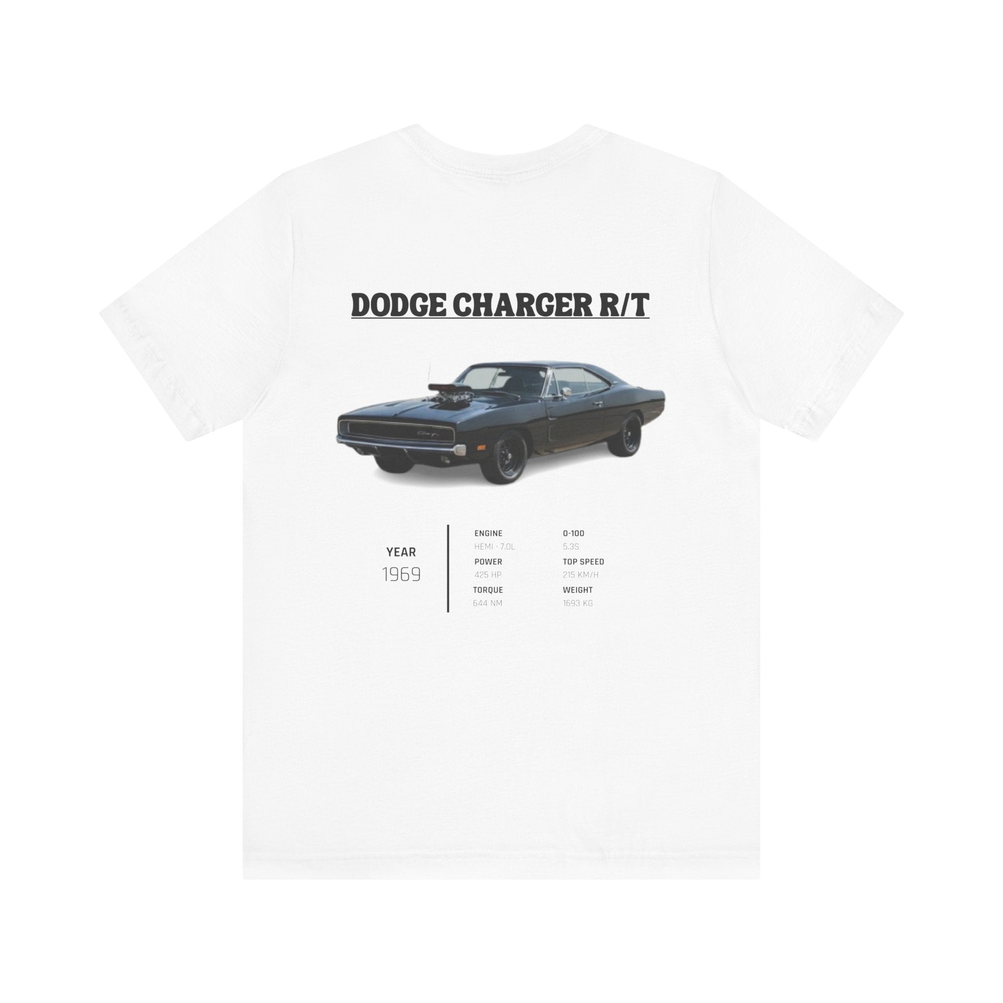 T-shirt légende Dodge Charger R/T