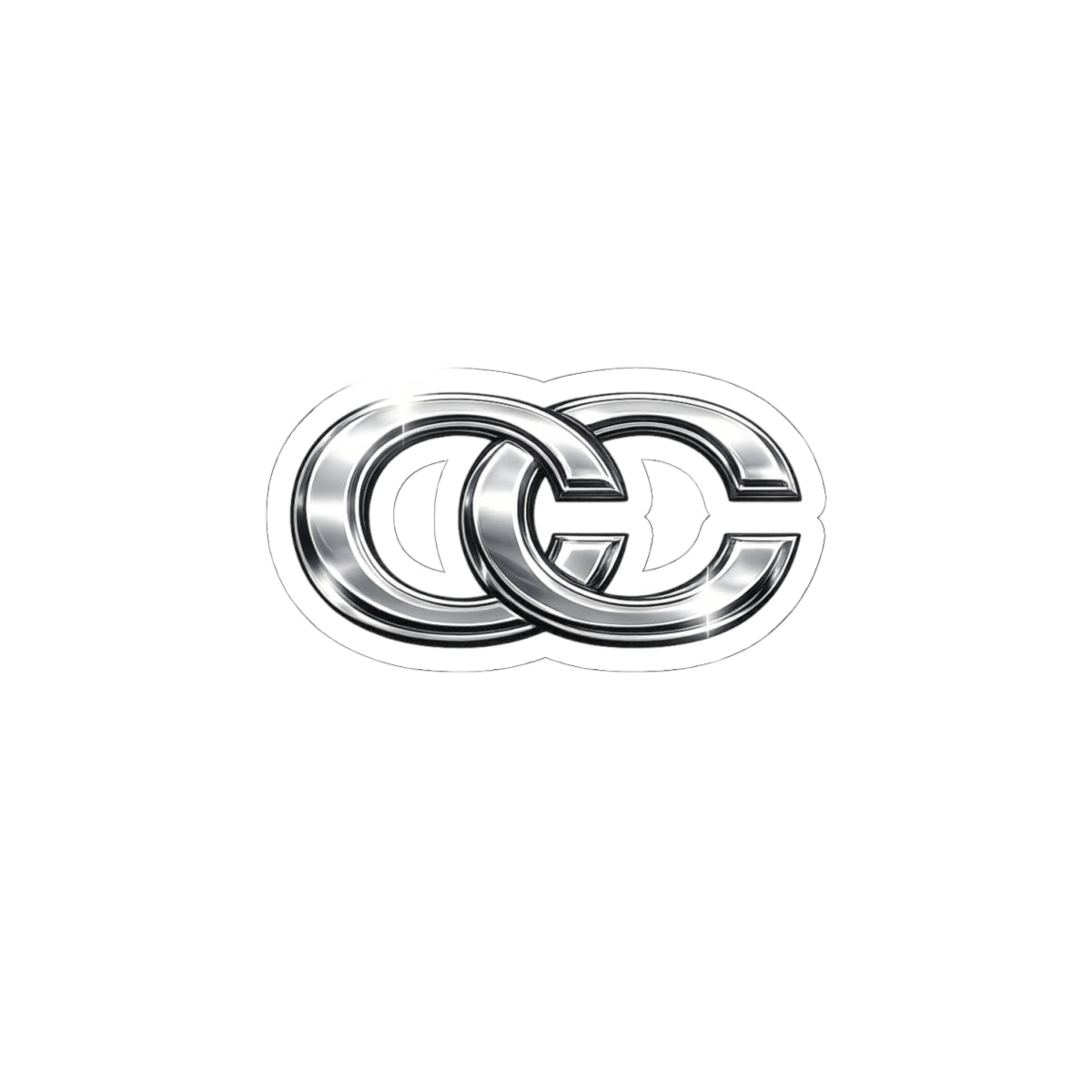 Chrome Car Sticker – Crome Cartel Logo | JDM Autoaufkleber