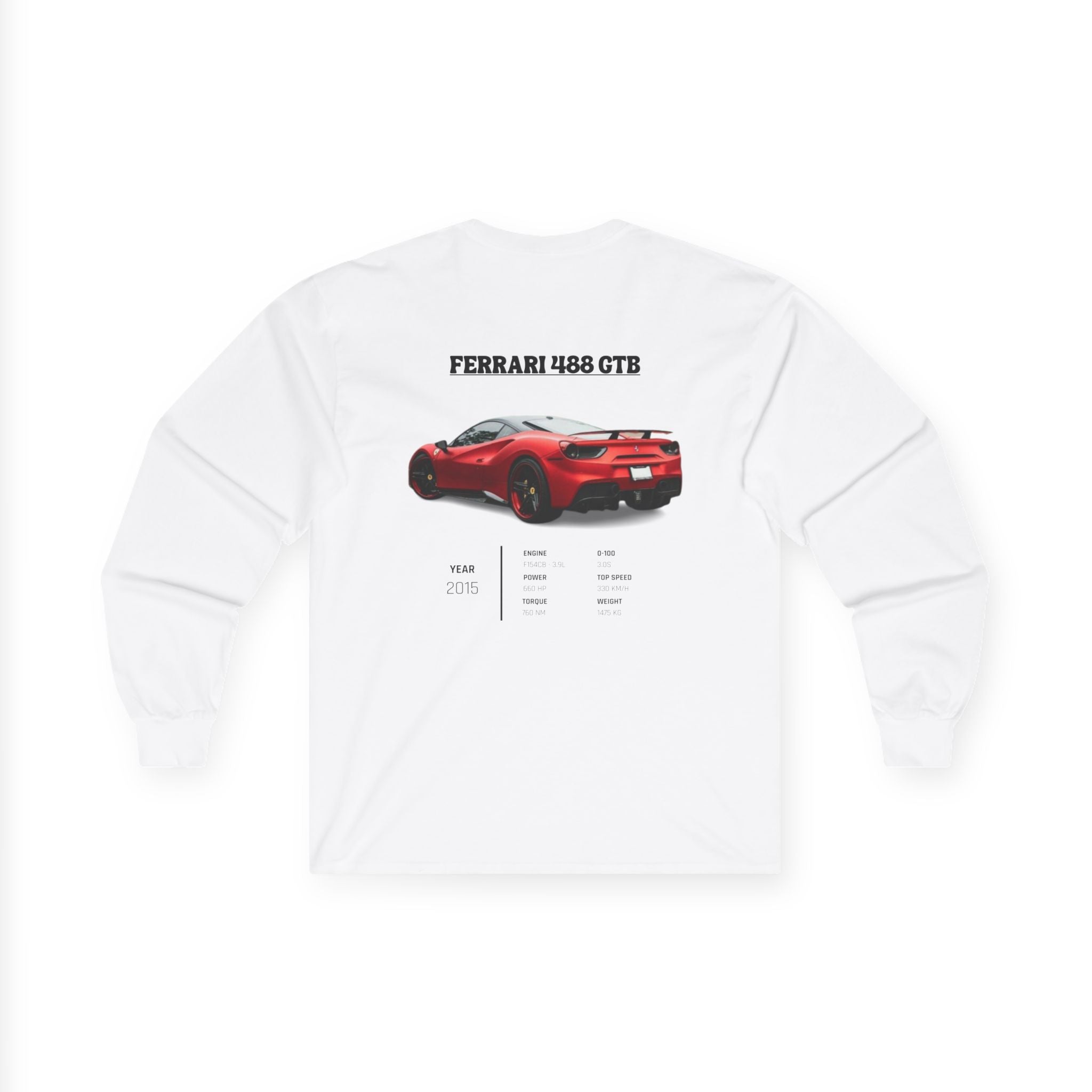 Ferrari 488 GTB Fire Longsleeve