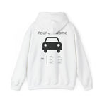 Custom Car Owner Hoodie — Personalized "Your Car Name" Graphic Pullover