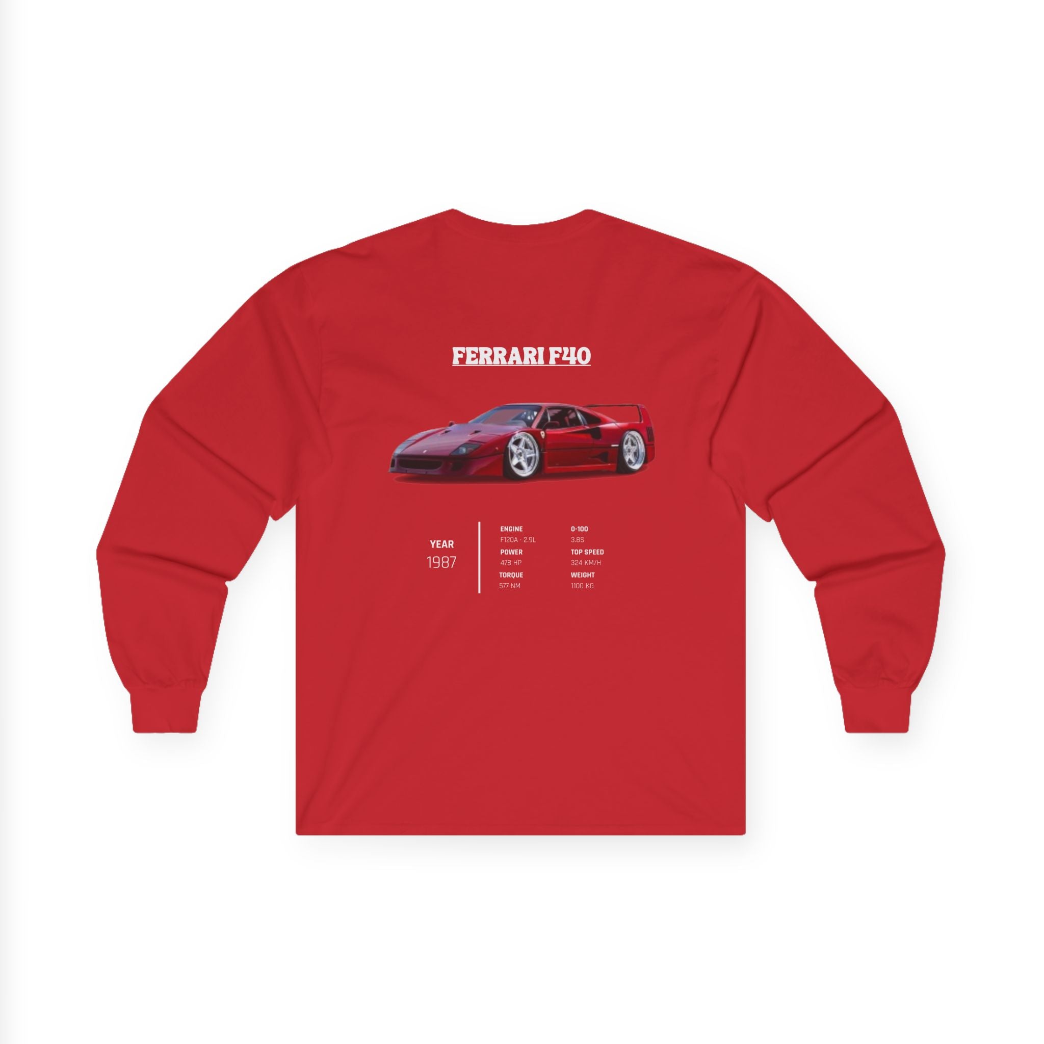 Ferrari F40 Icon Longsleeve