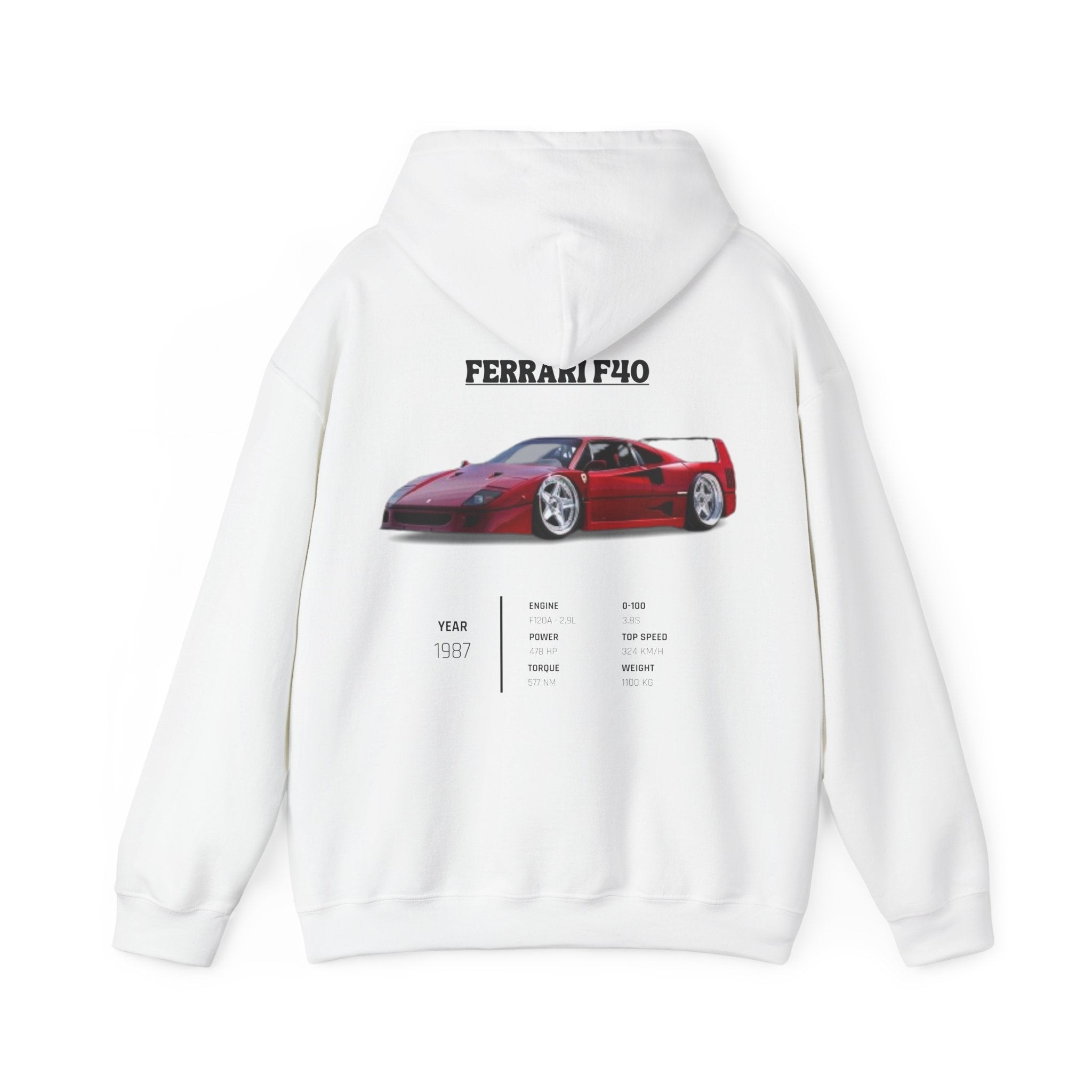 Ferrari F40 Icon Hoodie