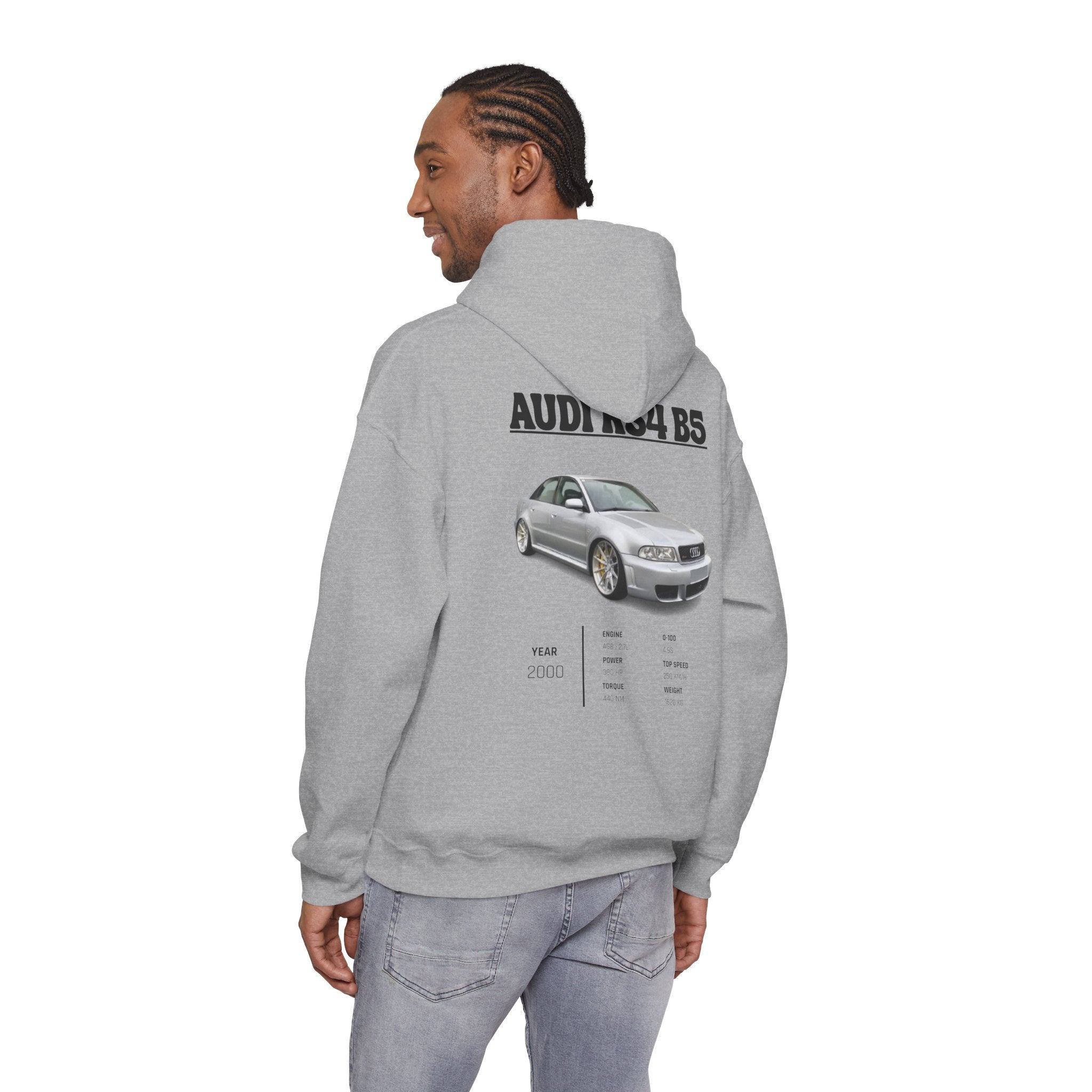 Sweat à capuche légende Audi RS4 B5