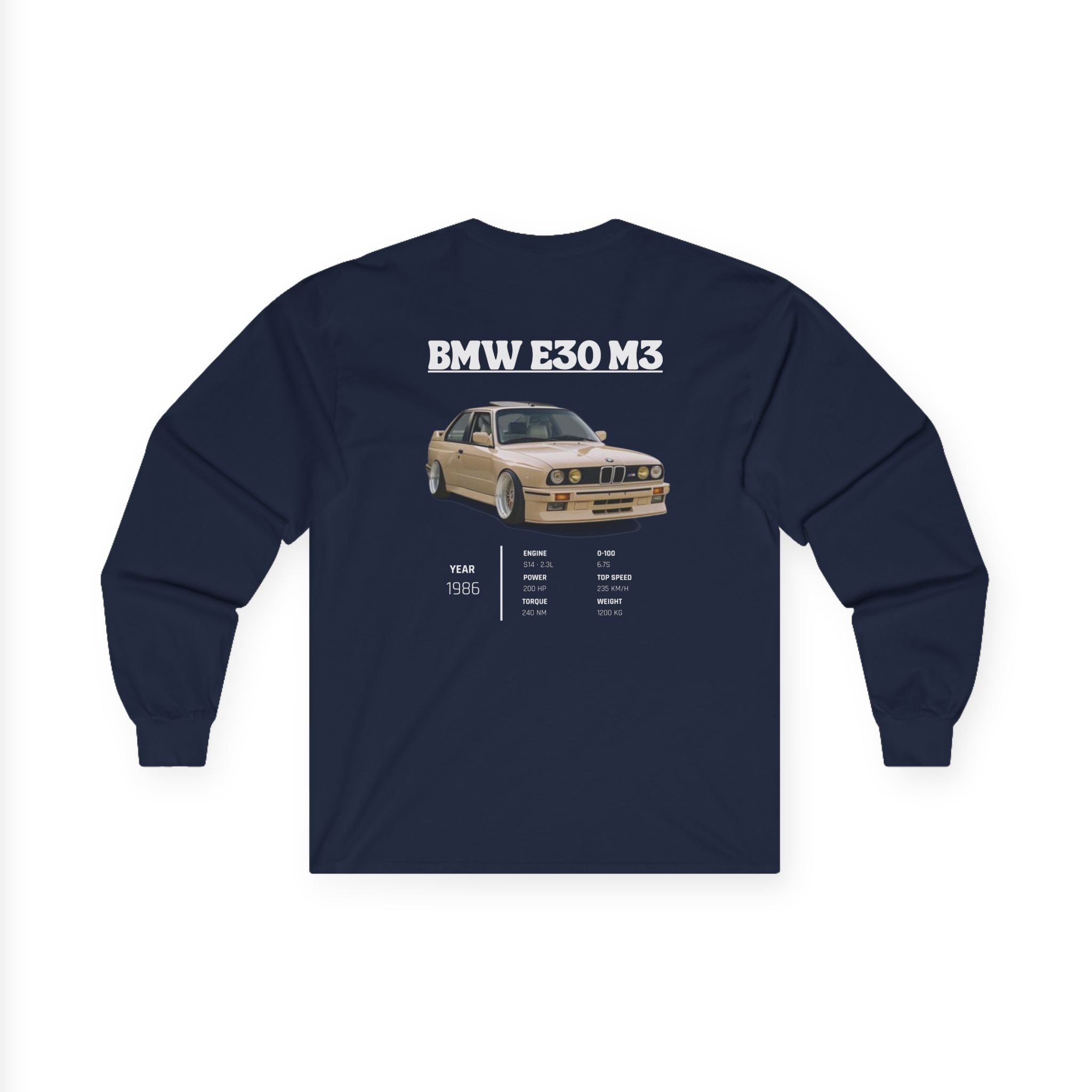 BMW E30 M3 Légende Manches Longues