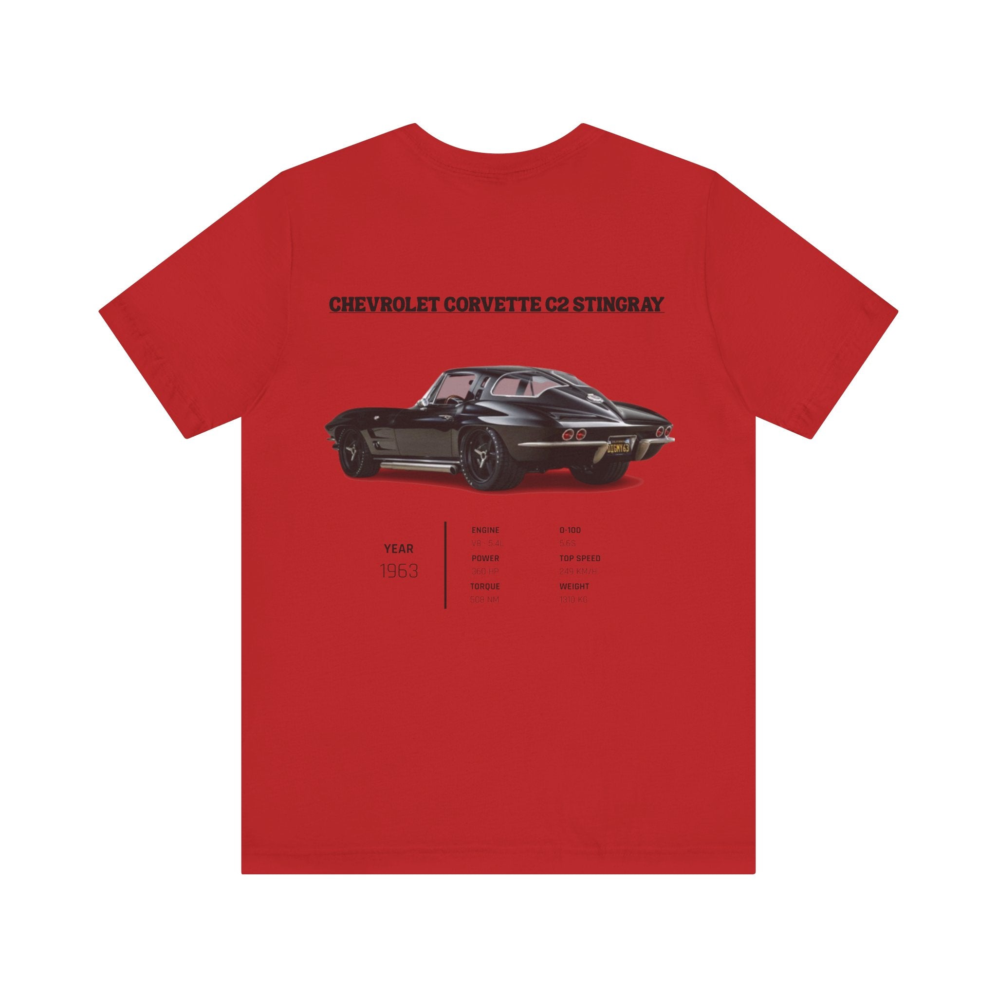 T-shirt Légende Chevrolet Corvette C2 Stingray