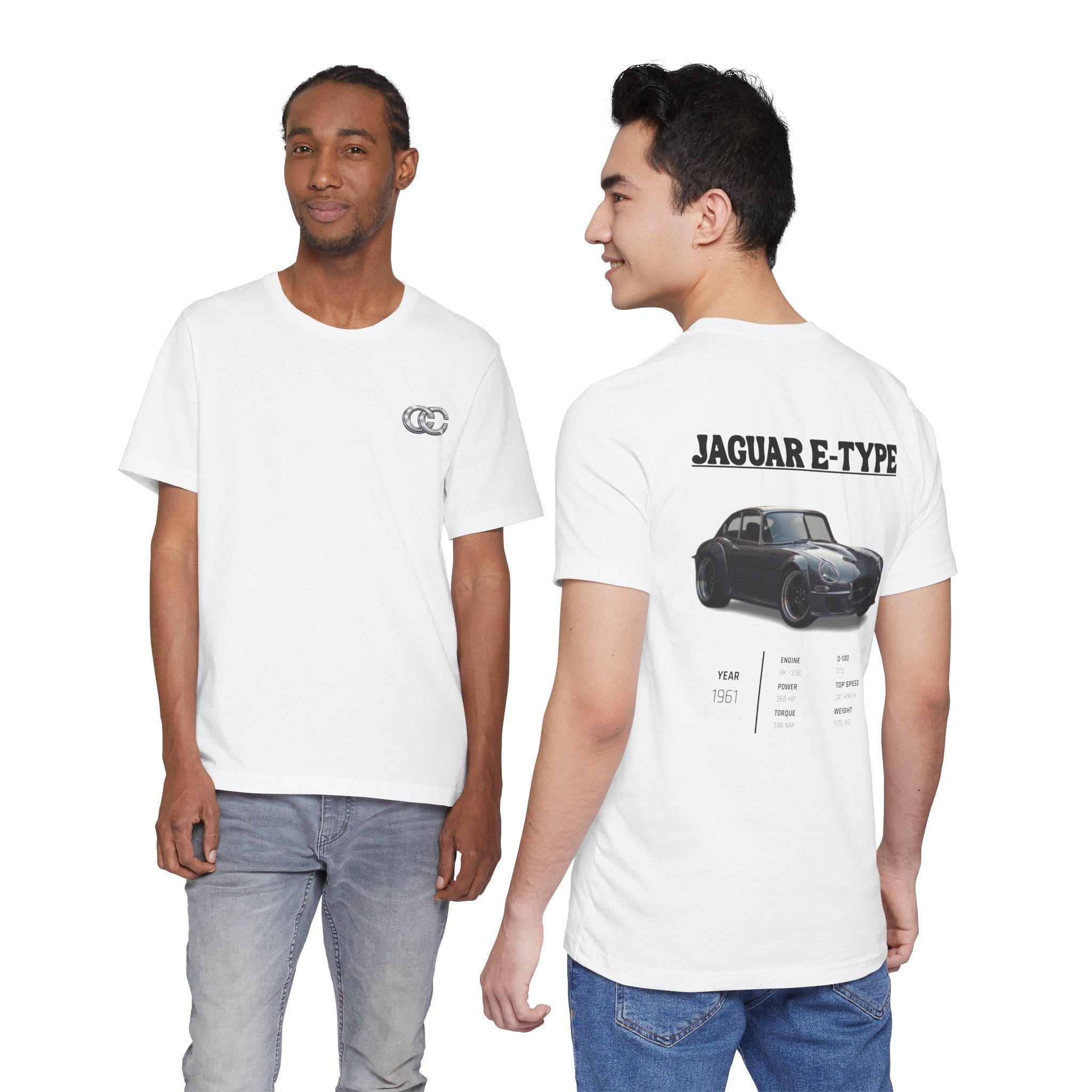T-shirt Légende Jaguar Type E