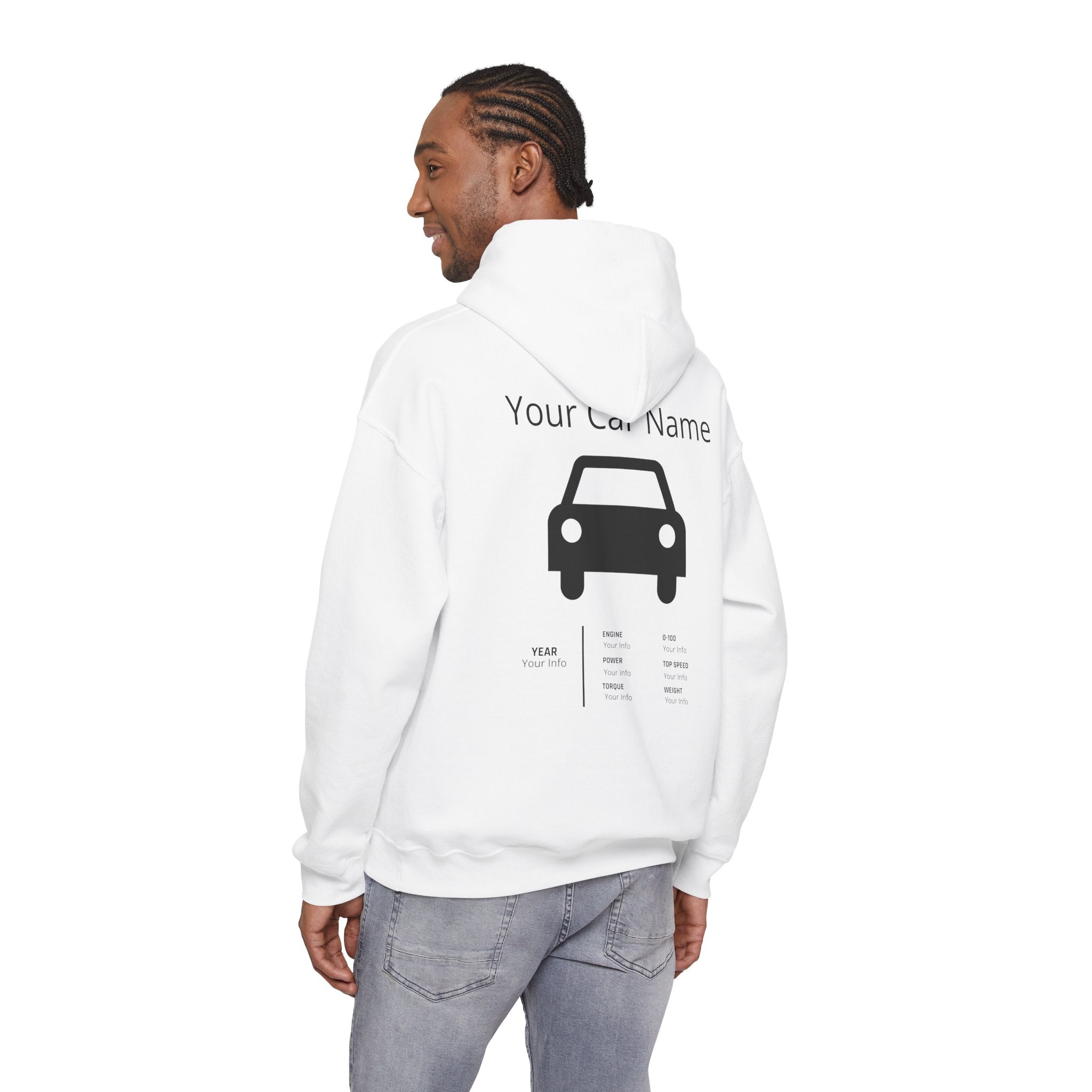 Copy of Custom Car Owner Hoodie — Personalized "Your Car Name" Graphic Pullover