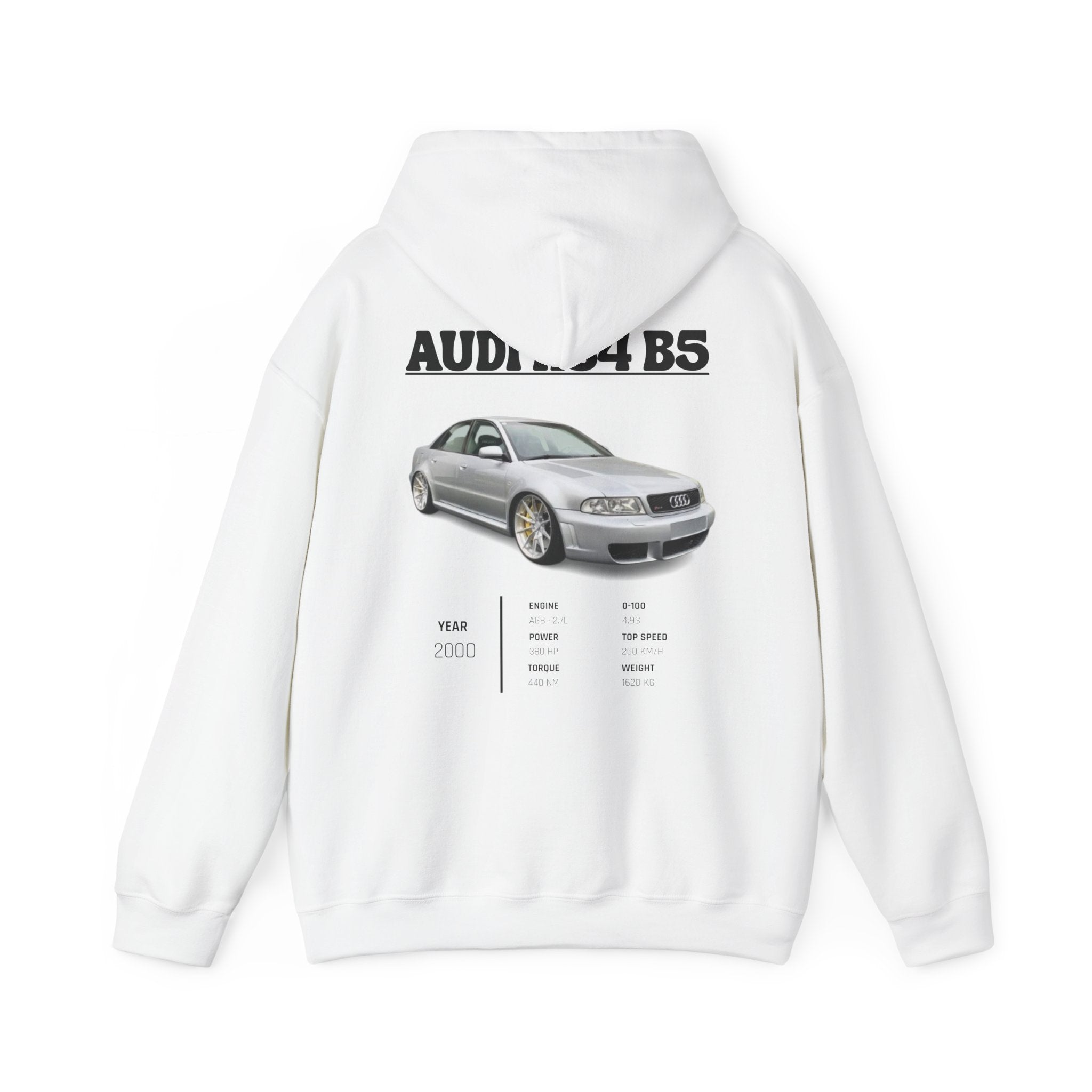 Sweat à capuche légende Audi RS4 B5