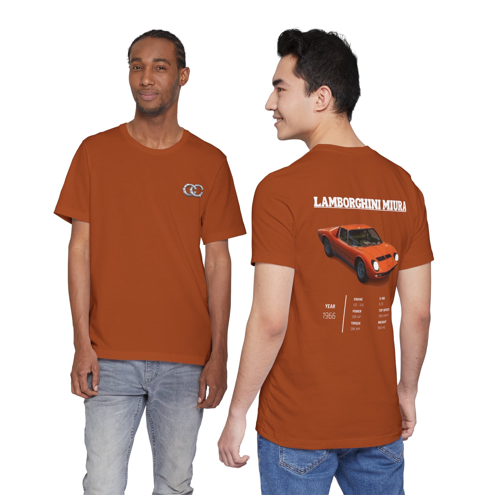 T-shirt légendaire Lamborghini Miura
