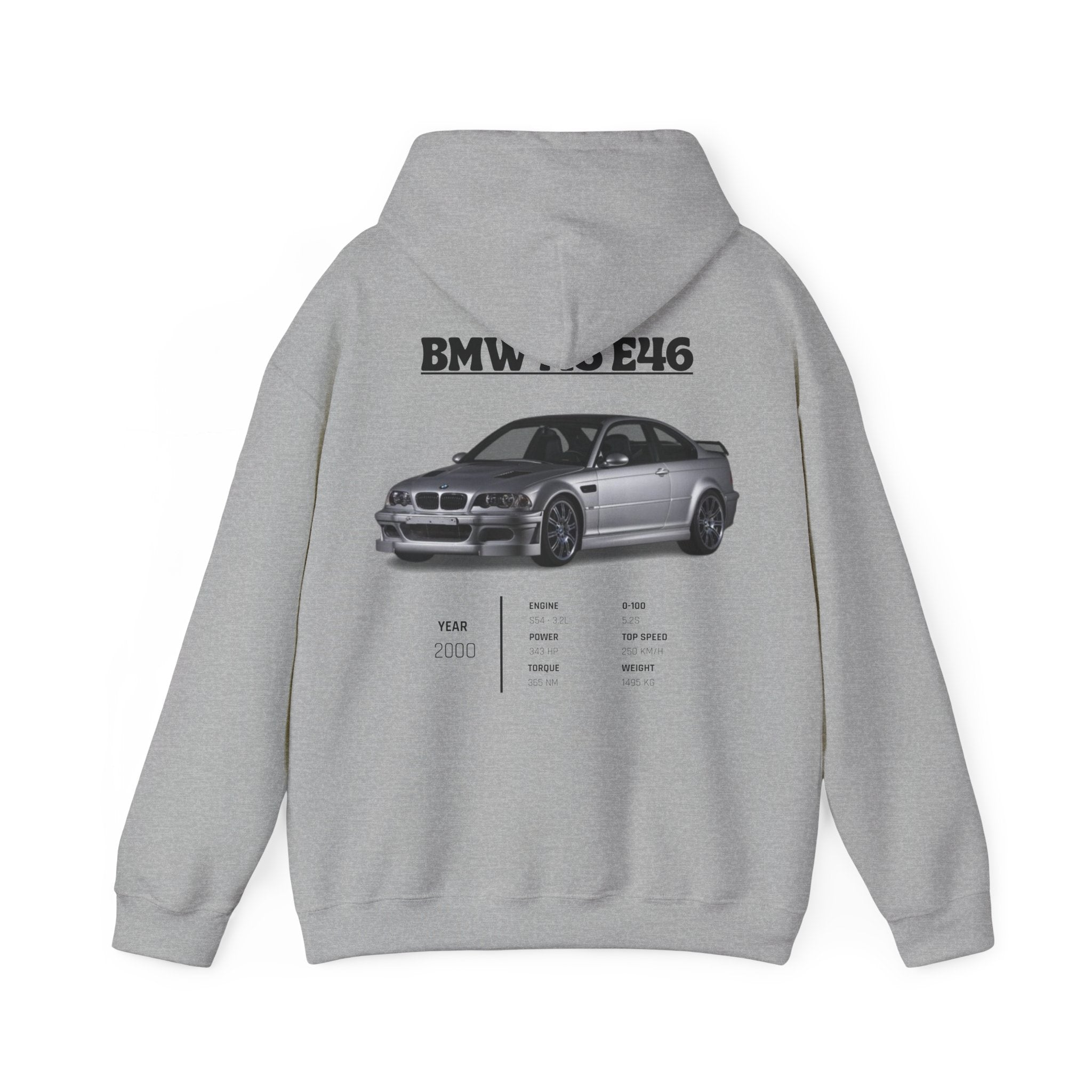 Sweat à capuche BMW M3 E46 Legend