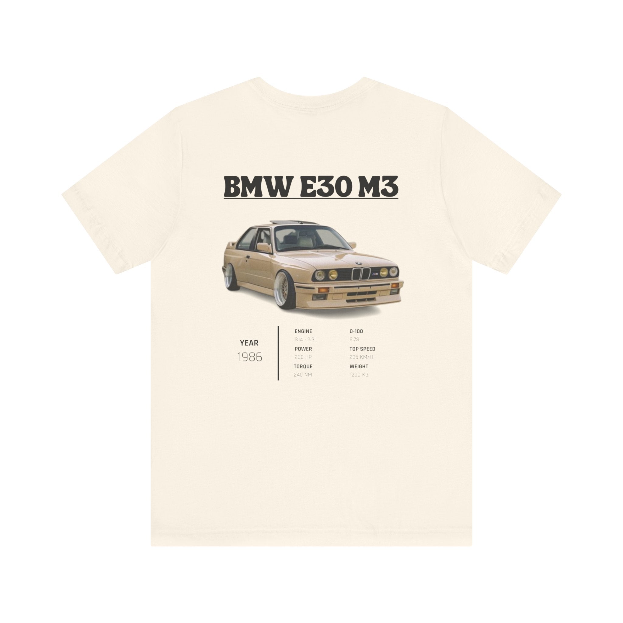 T-shirt Légende BMW E30 M3