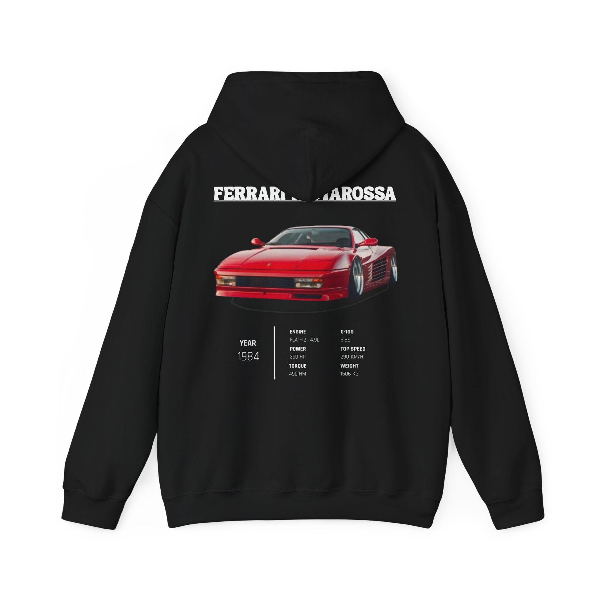 Sweat à capuche légende Ferrari Testarossa
