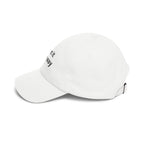 Customizable 'Print It Your Way' Dad Cap – Adjustable White Embroidered Baseball Hat
