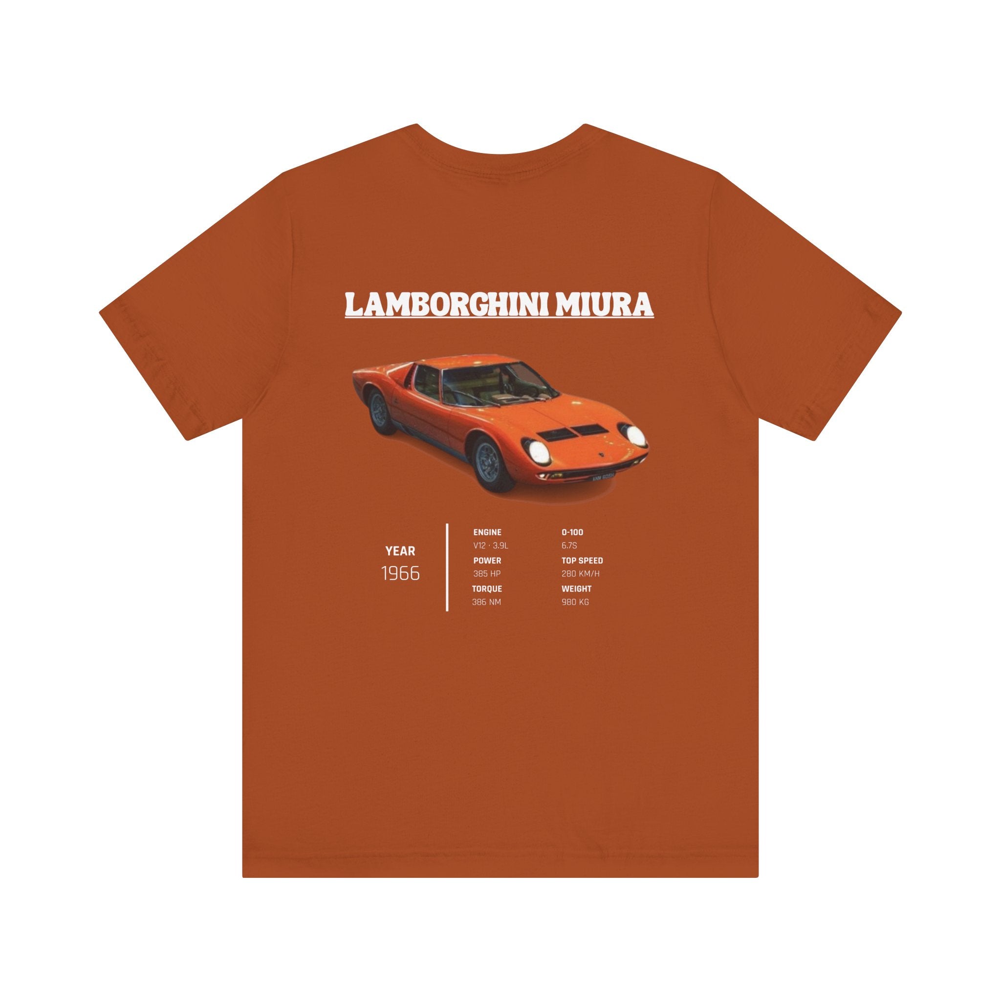 T-shirt légendaire Lamborghini Miura