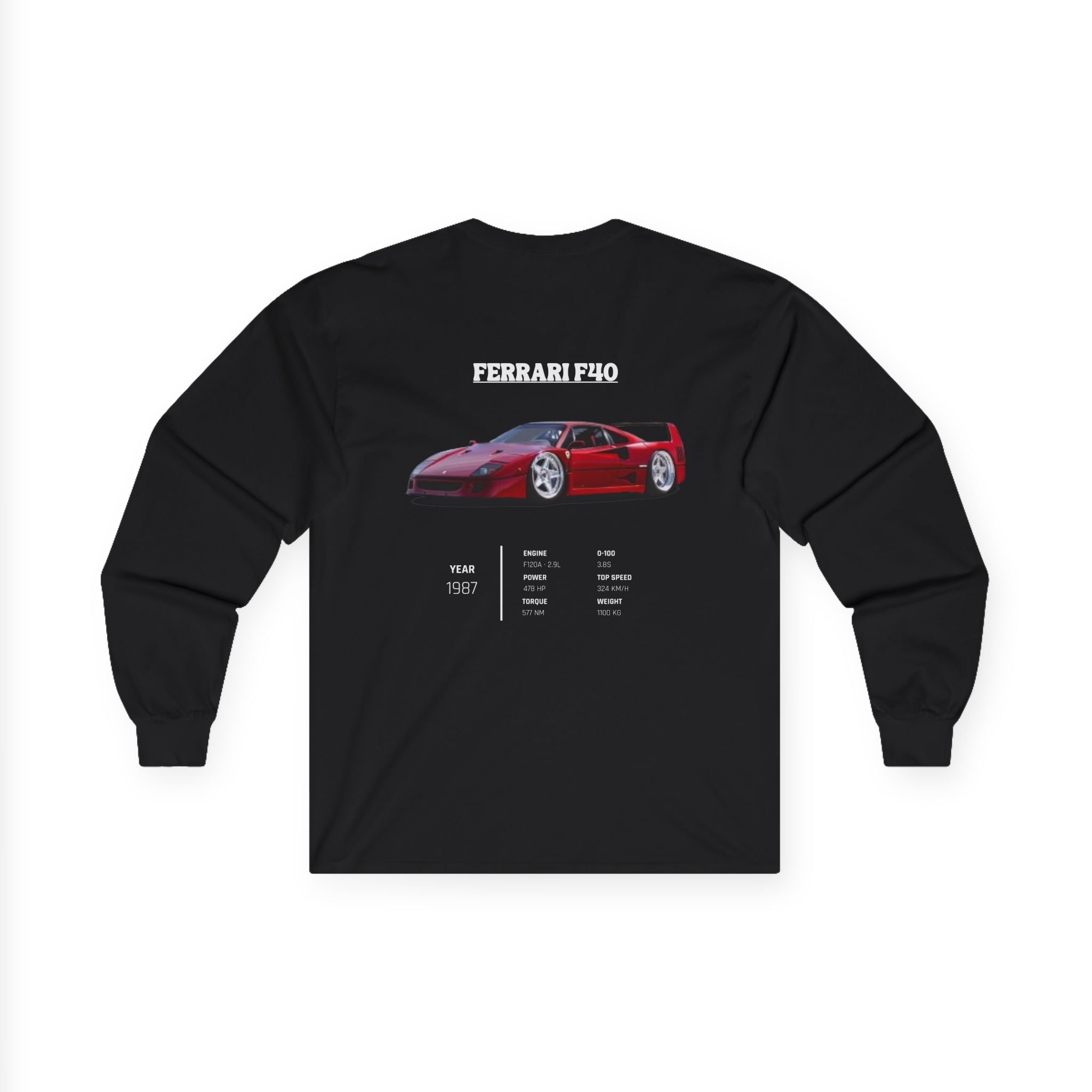 Ferrari F40 Icon Longsleeve