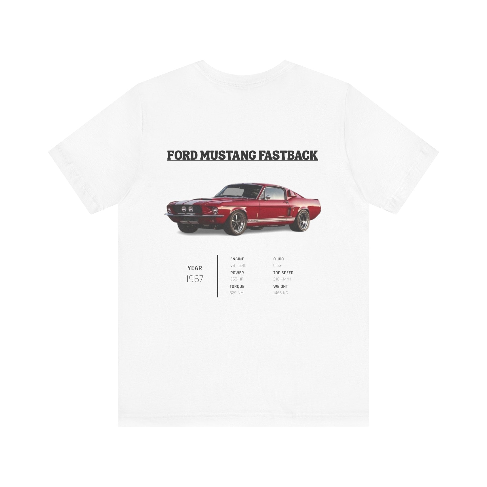 T-shirt légendaire Ford Mustang Fastback