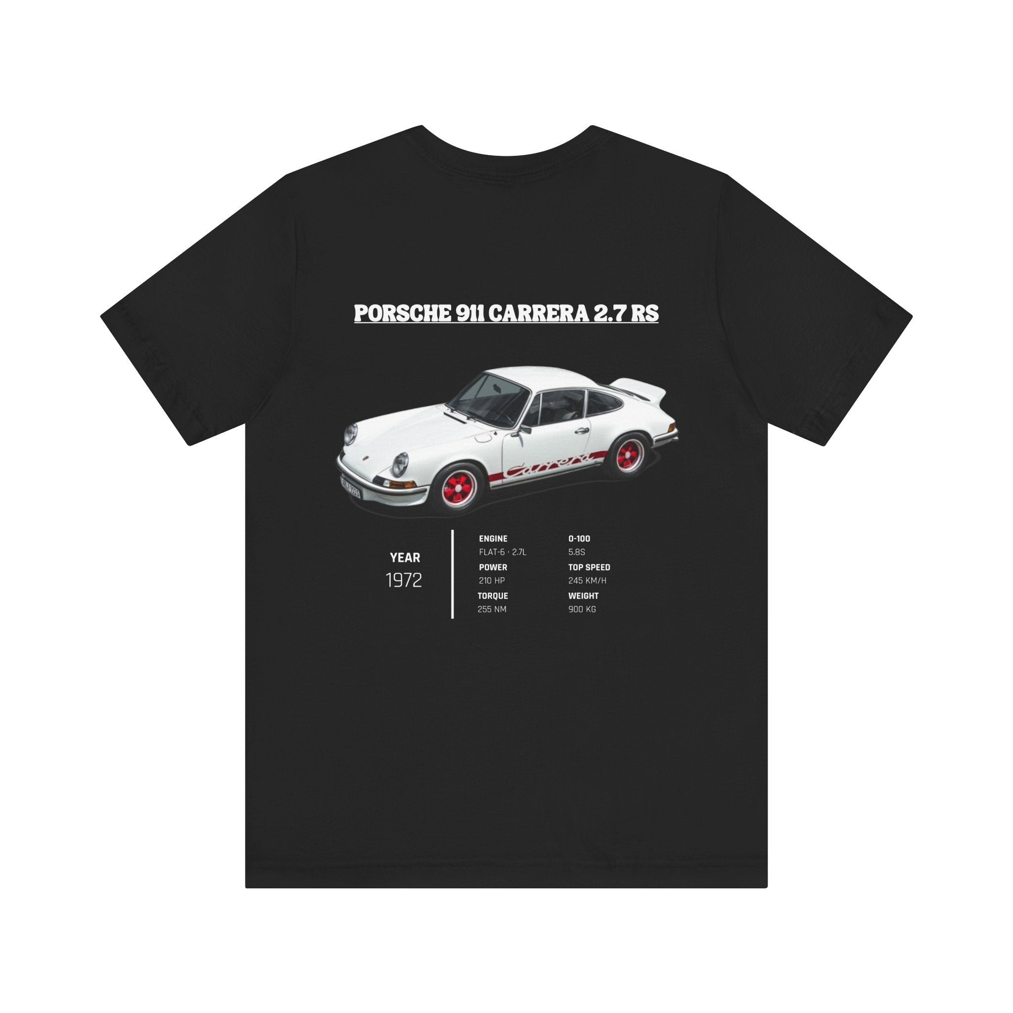 T-shirt légende Porsche 911 Carrera 2.7 RS