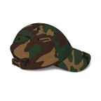 Customizable 'Print It Your Way' Dad Cap – Adjustable White Embroidered Baseball Hat